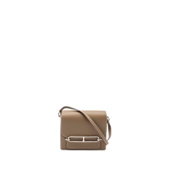 Hermes Mini Roulis Swift Etoupe SHW Stamp Y