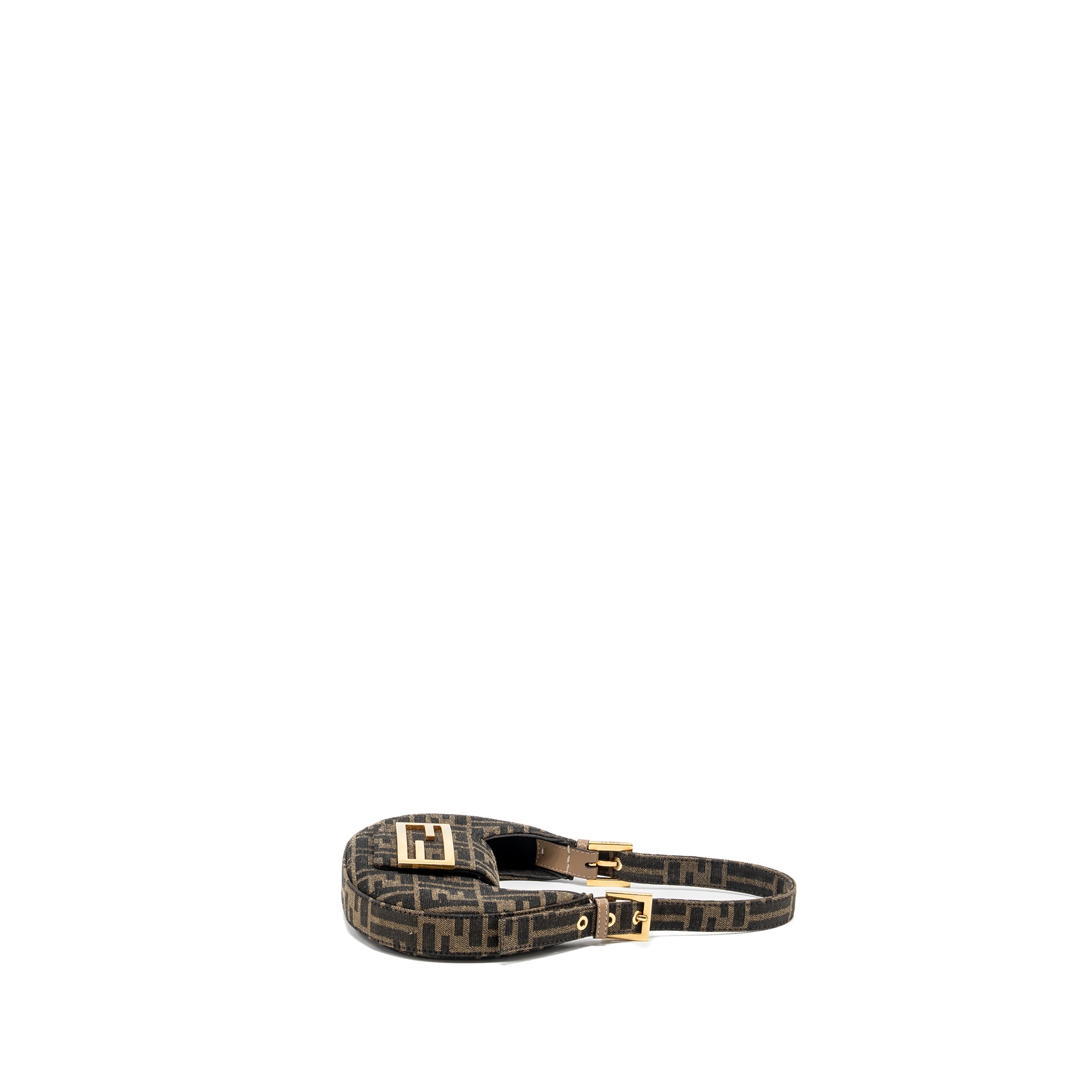 FENDI Mini cookie bag FF Fabric jacquard GHW - Image 4