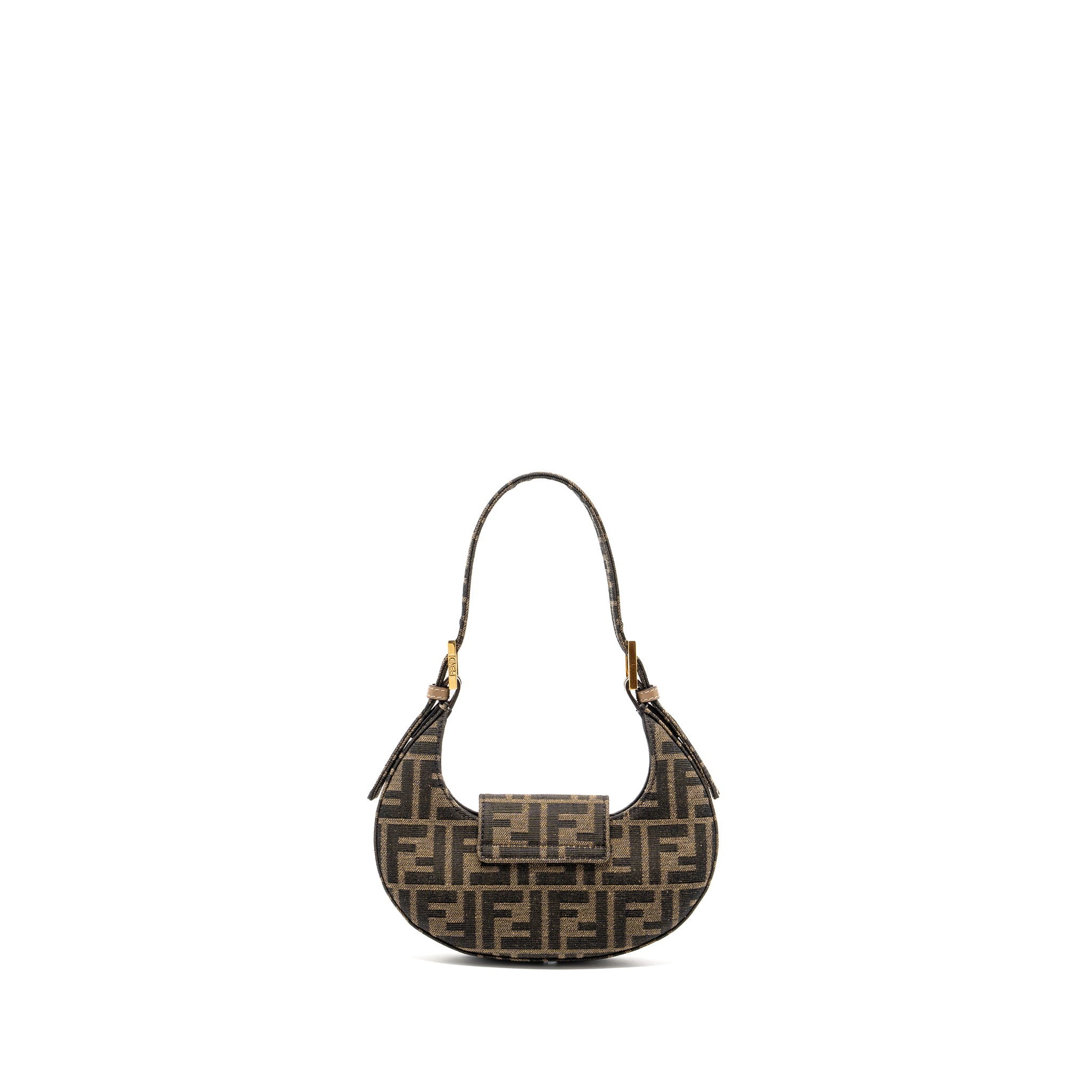 FENDI Mini cookie bag FF Fabric jacquard GHW - Image 2