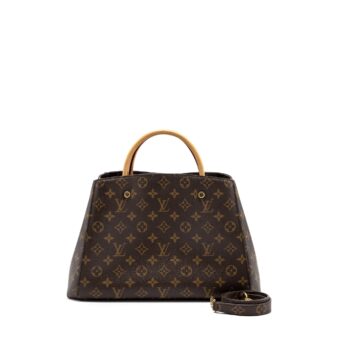 Louis Vuitton Montaigne MM Monogram Canvas GHW