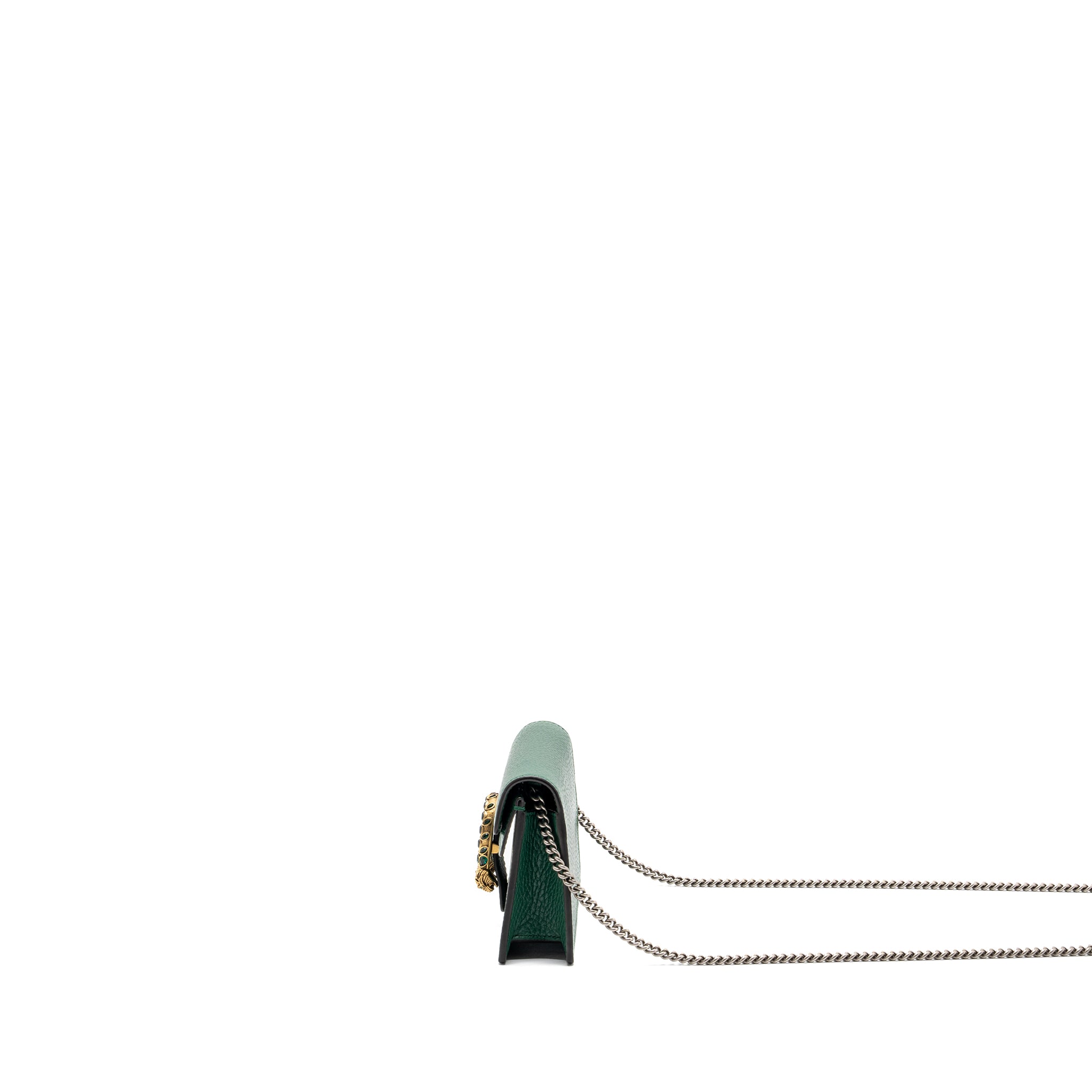 Gucci Dionysus Super Mini Leather Green GHW - Image 4