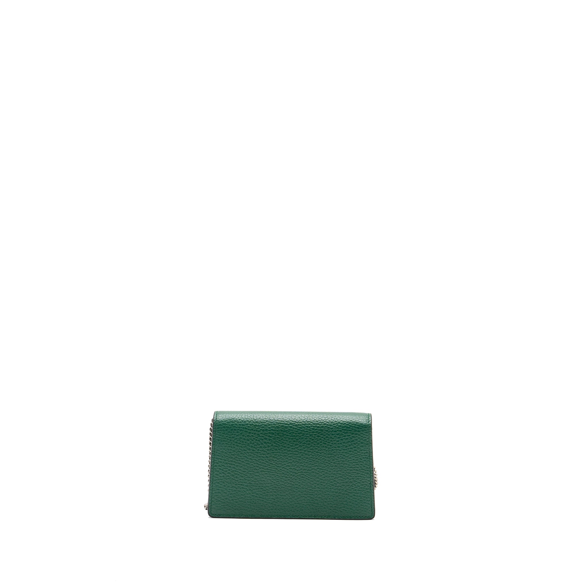 Gucci Dionysus Super Mini Leather Green GHW - Image 2