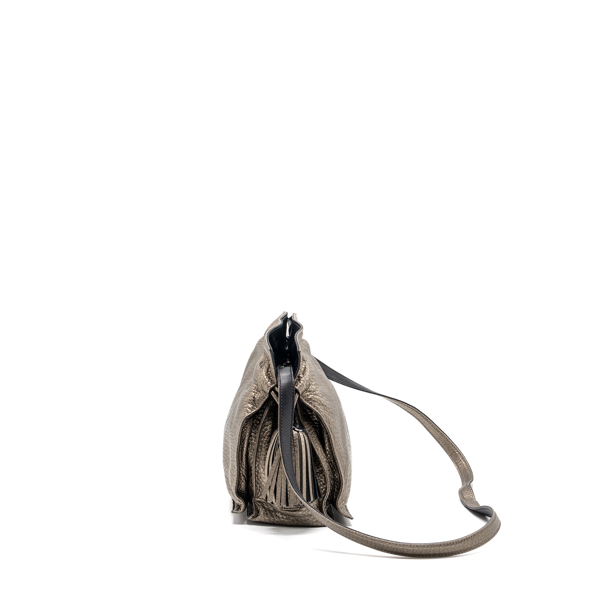 Loewe Flamenco Bag Calfskin Gold SHW - Image 4