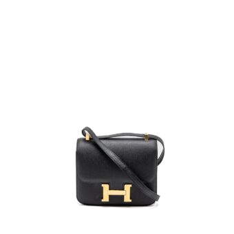 Hermes Constance 24 epsom black RGHW Stamp A