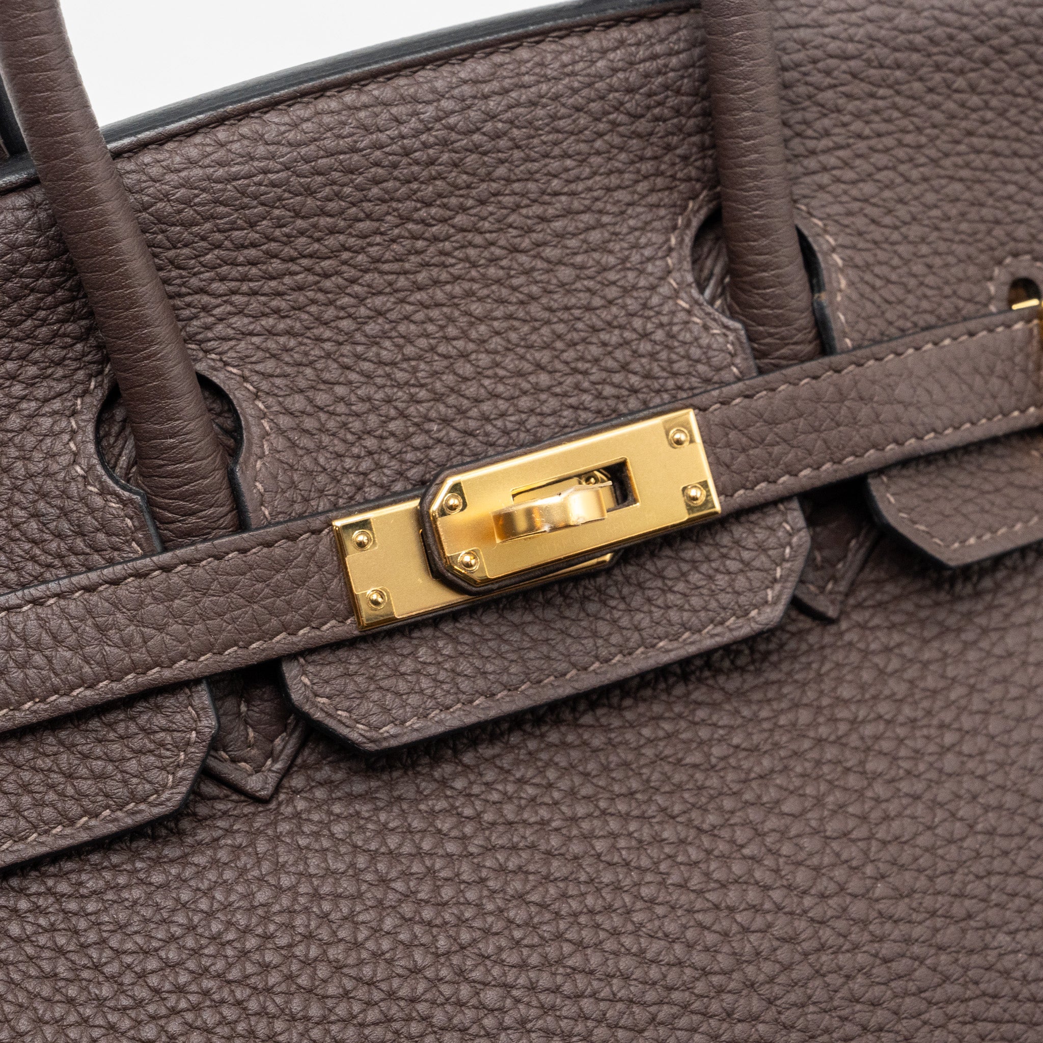 Hermes birkin 25 Togo ebene GHW stamp D - Image 9