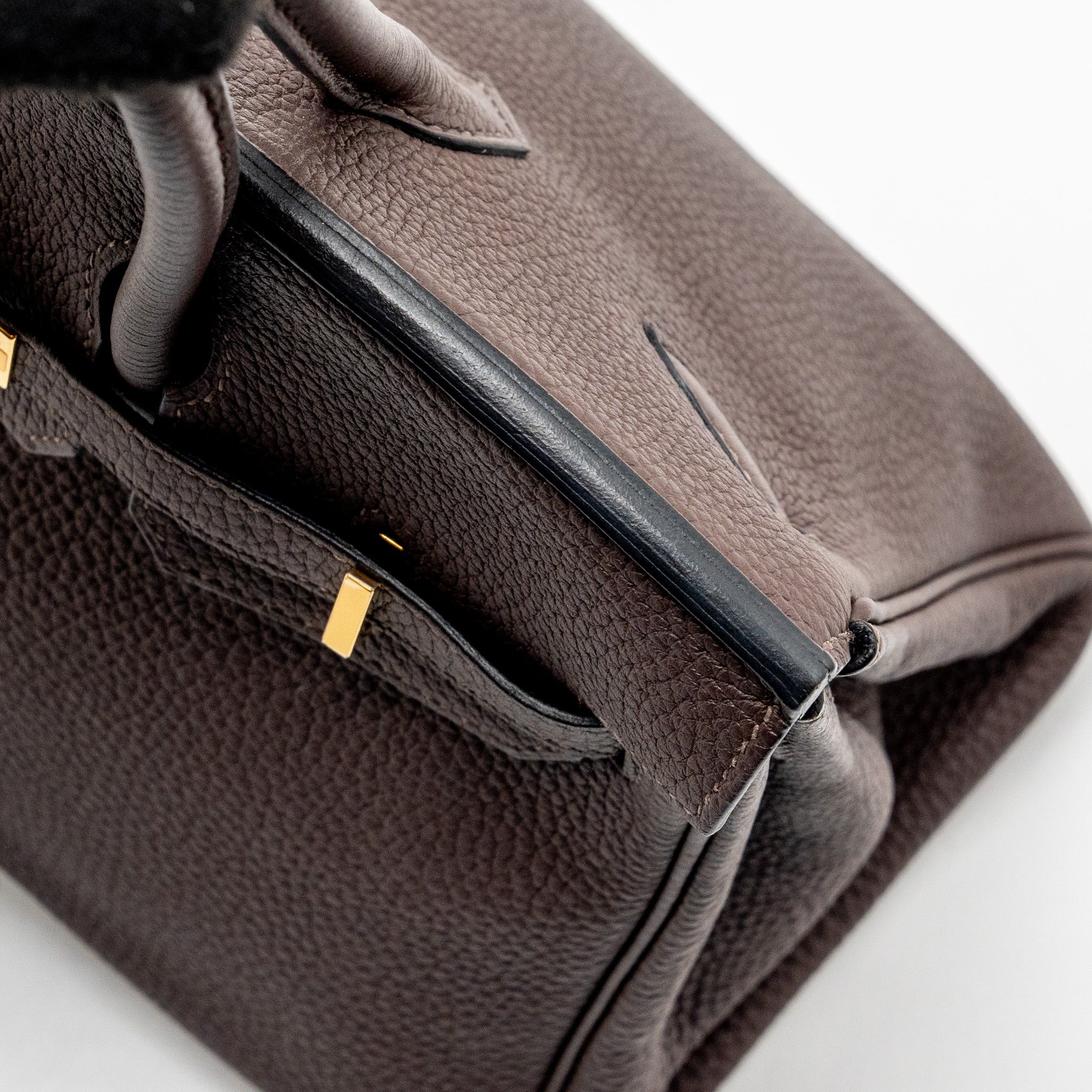 Hermes birkin 25 Togo ebene GHW stamp D - Image 11