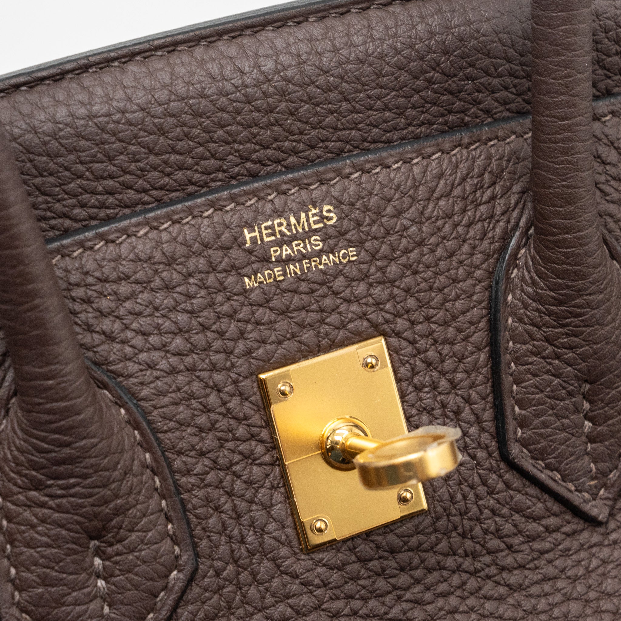 Hermes birkin 25 Togo ebene GHW stamp D - Image 8
