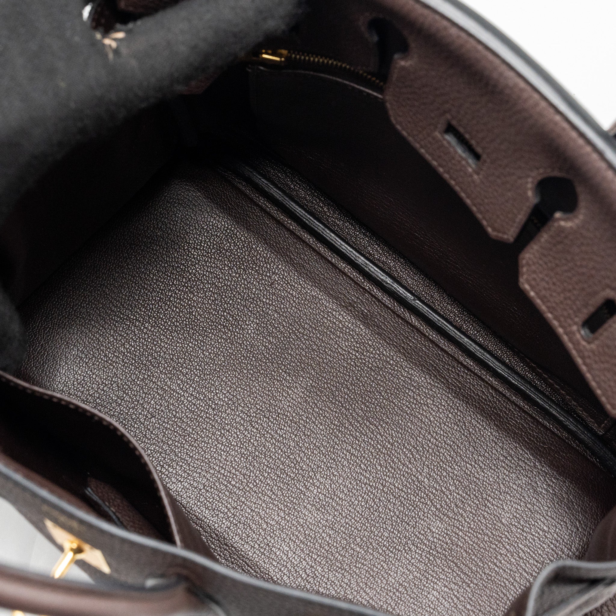 Hermes birkin 25 Togo ebene GHW stamp D - Image 13