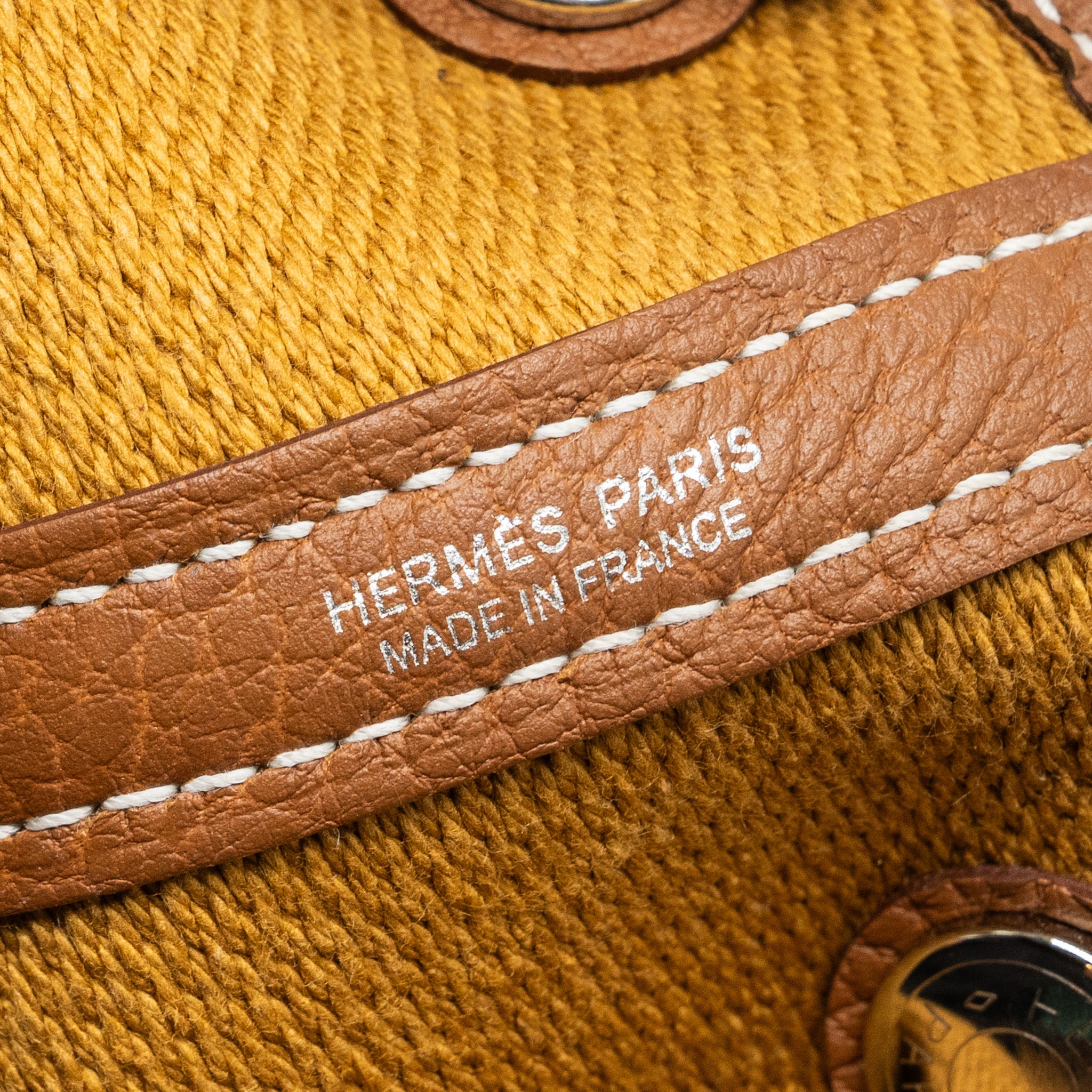 Hermes garden party 30 canvas/negonda ecru/desert/gold SHW Stamp Z - Image 12