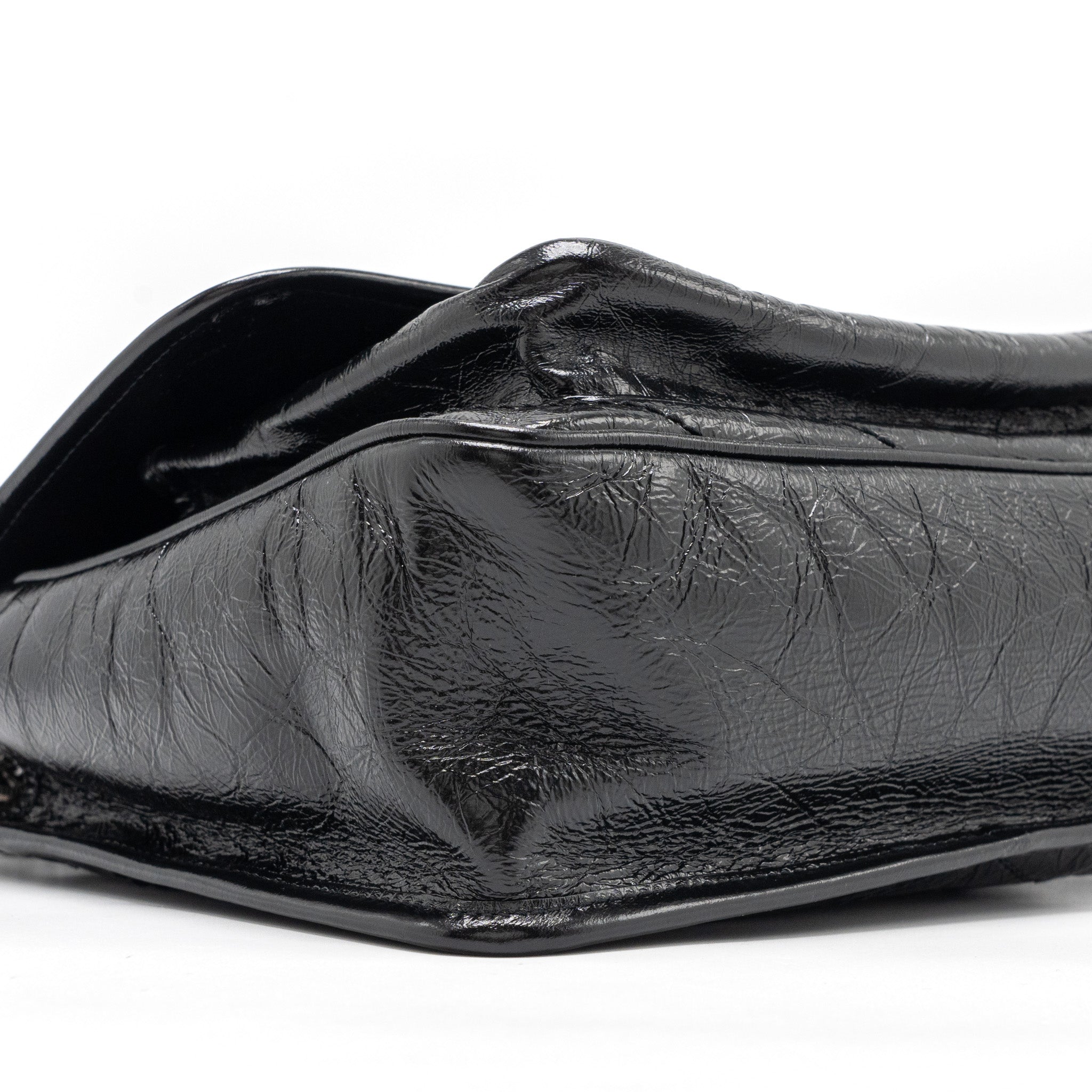 Saint Lauren medium niki calfskin black Ruthenium hardware - Image 6
