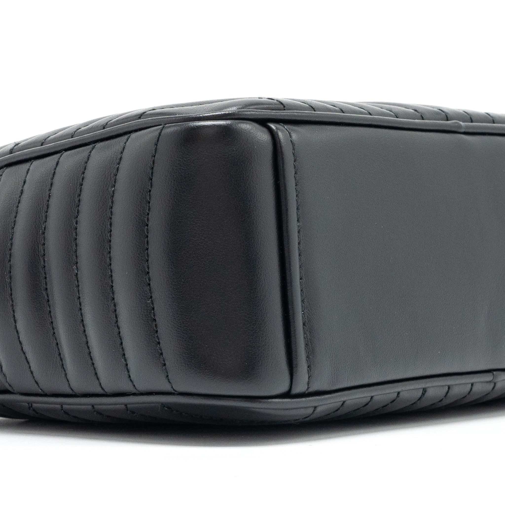 Prada Diagramme Camera Crossbody Bag Calfskin Black Ruthenium Hardware - Image 6