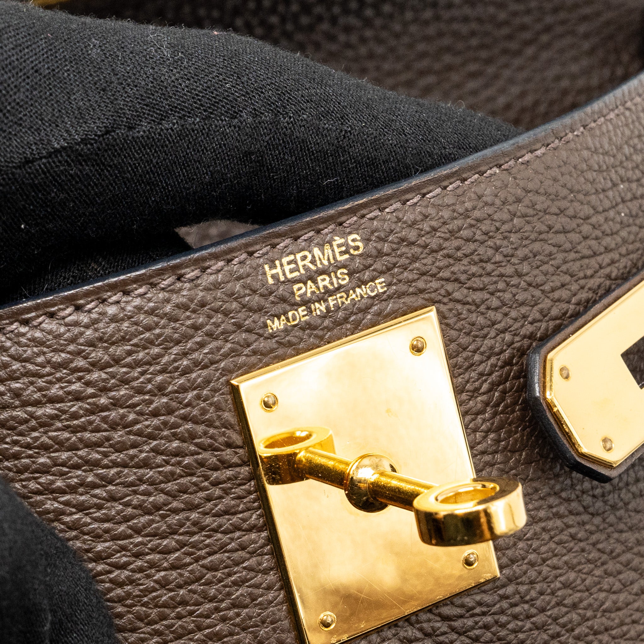 Hermes kelly 28 togo C4 Ecorce GHW stamp Square R - Image 13