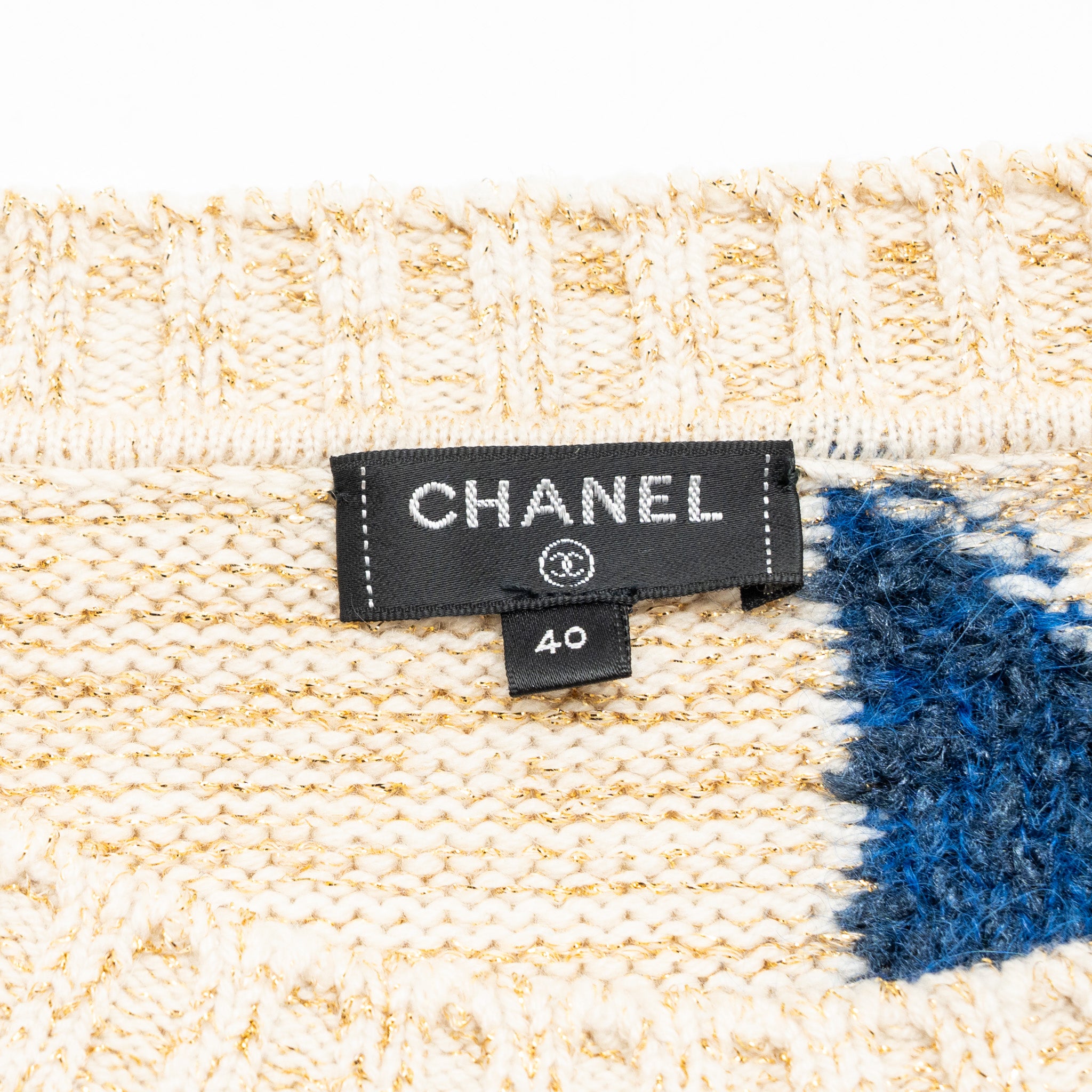 Chanel size 40 cashmere sweater silk/metal polyester Multicolour - Image 7