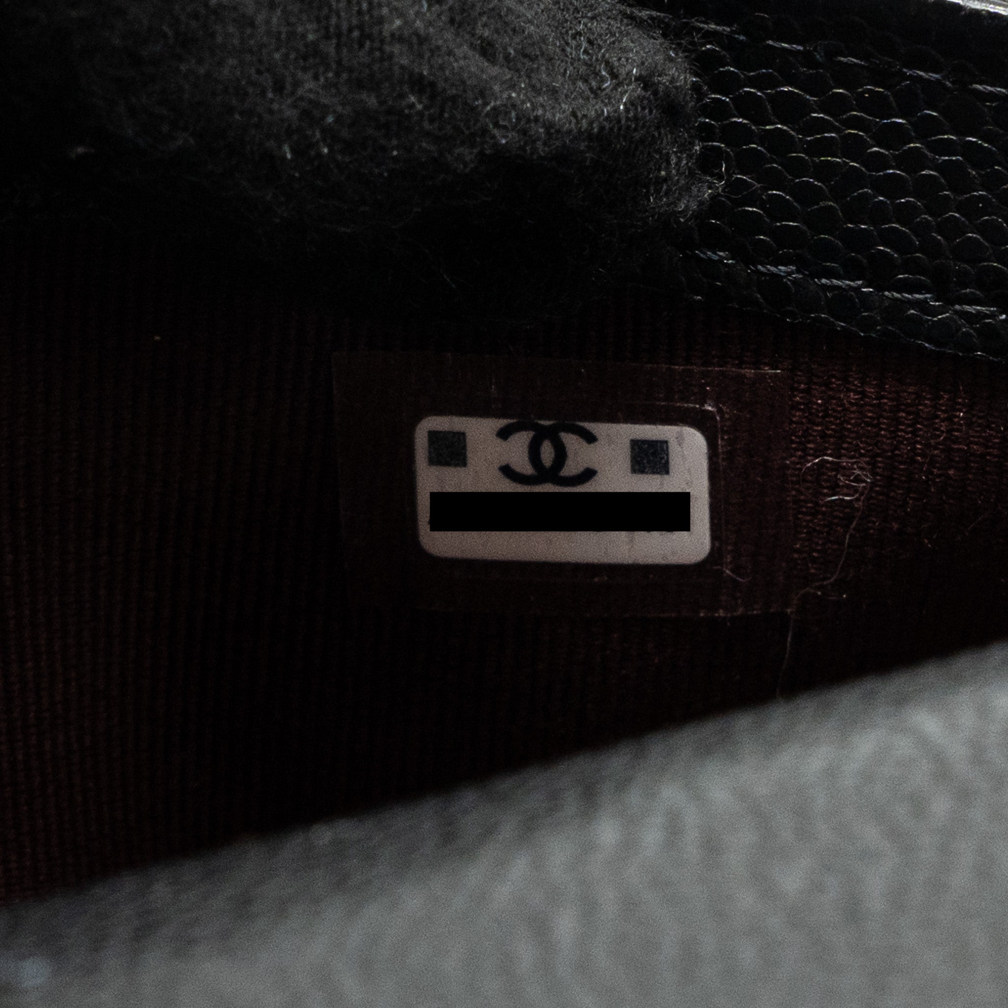 Chanel Double Pocket Wallet On Chain Caviar Black LGHW(Microchip) - Image 16
