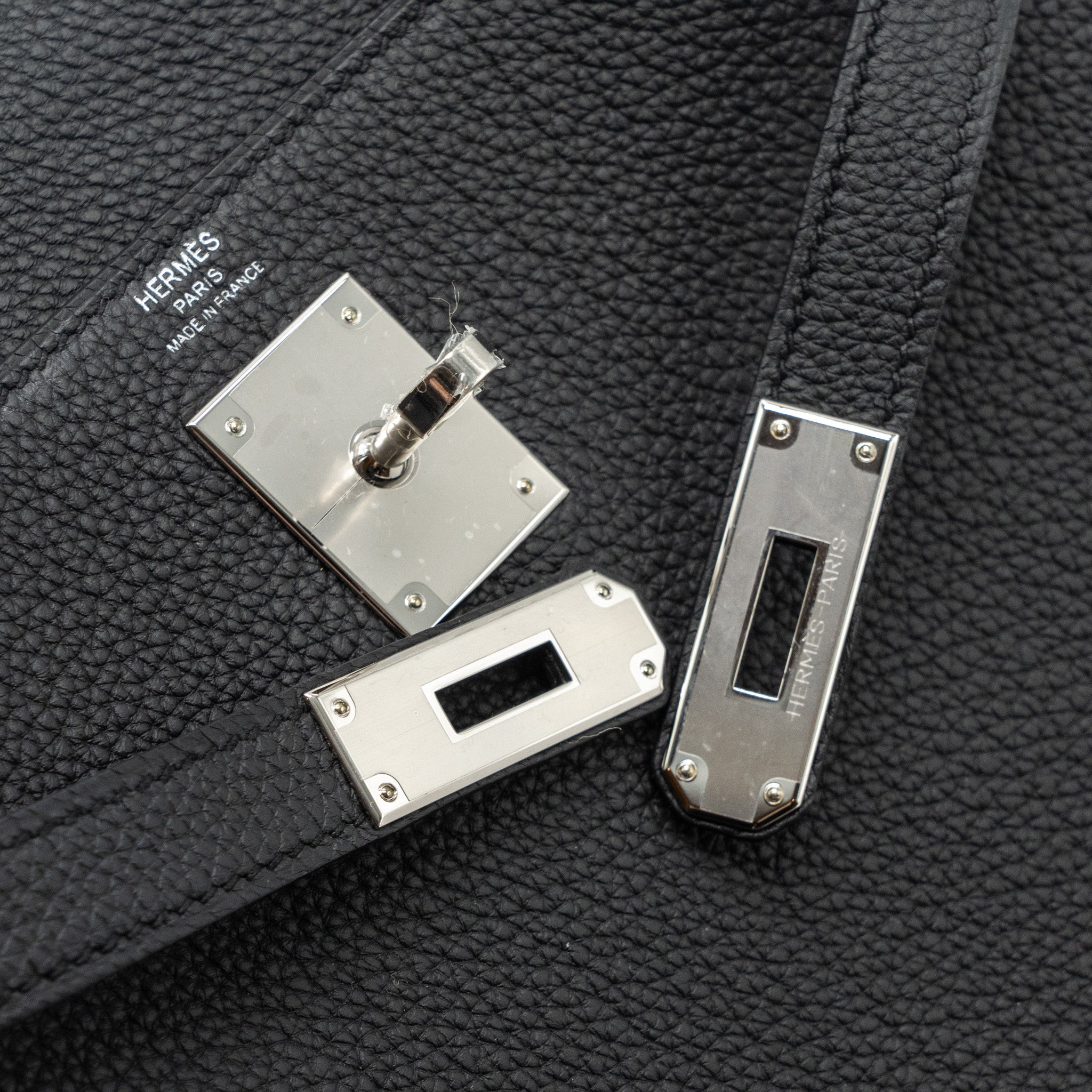 Hermes Kelly 28 Togo Black SHW Stamp B - Image 13