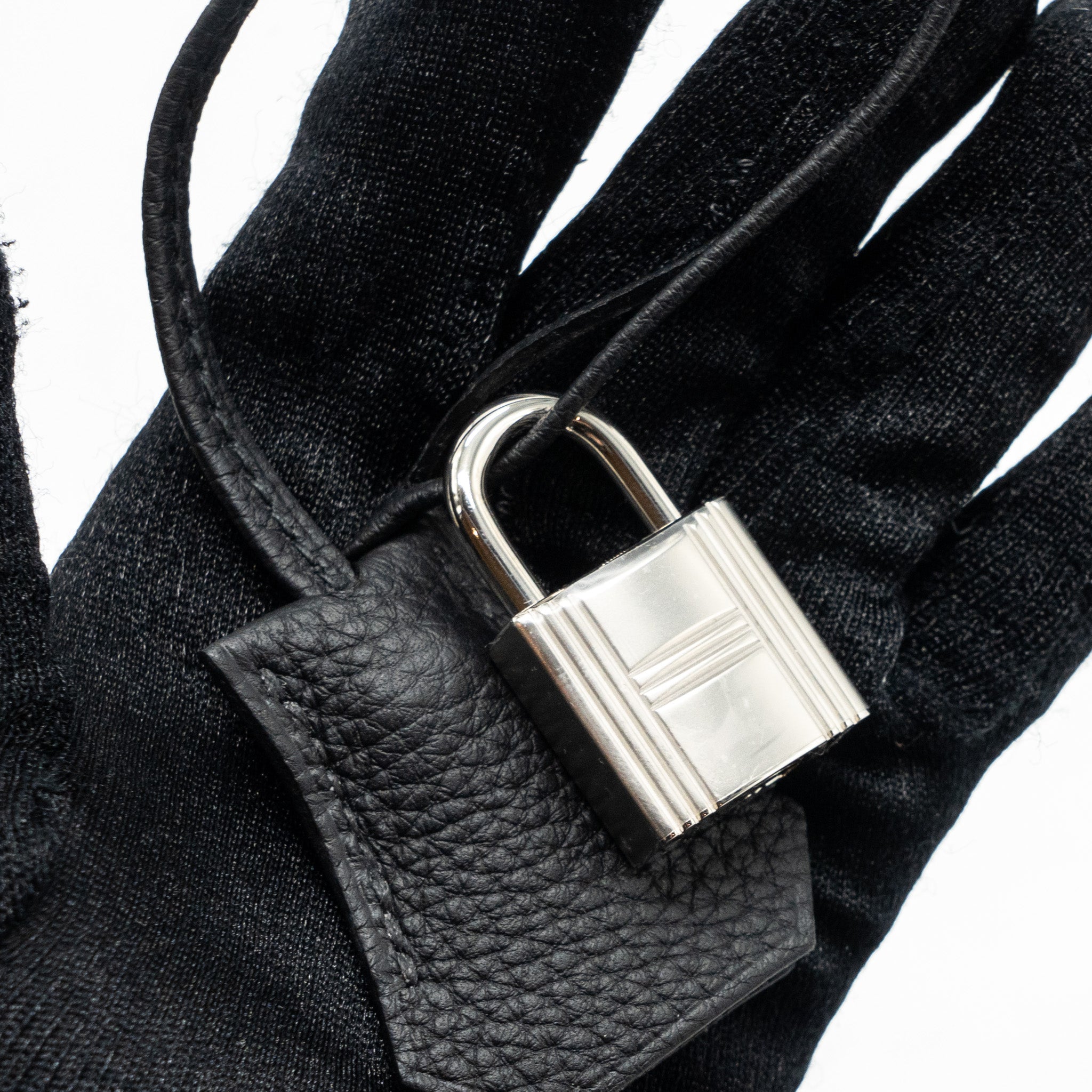Hermes Kelly 28 Togo Black SHW Stamp B - Image 19