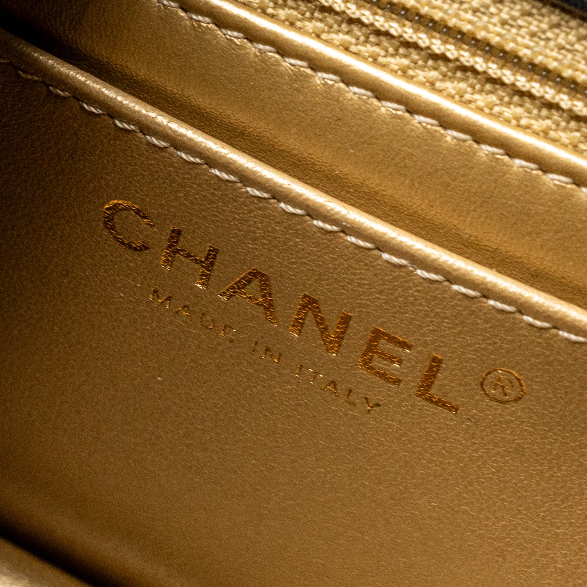 Chanel Pearl Crush Mini Square Lambskin Black GHW (Microchip) - Image 13