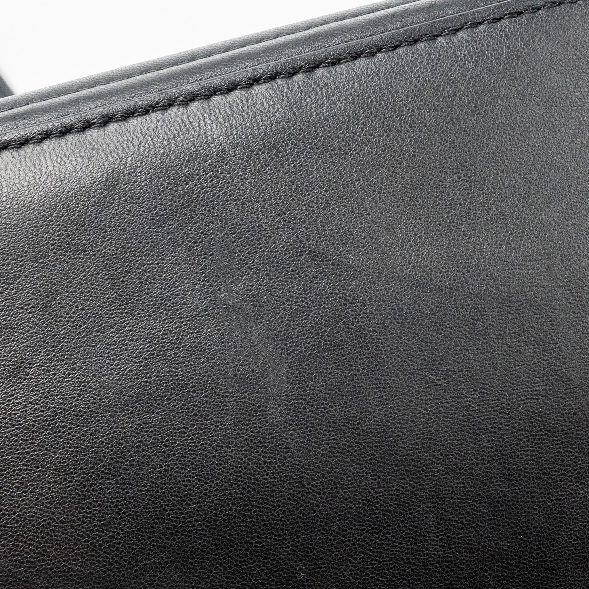 Fendi doctom chain shoulder bag leather black SHW - Image 11