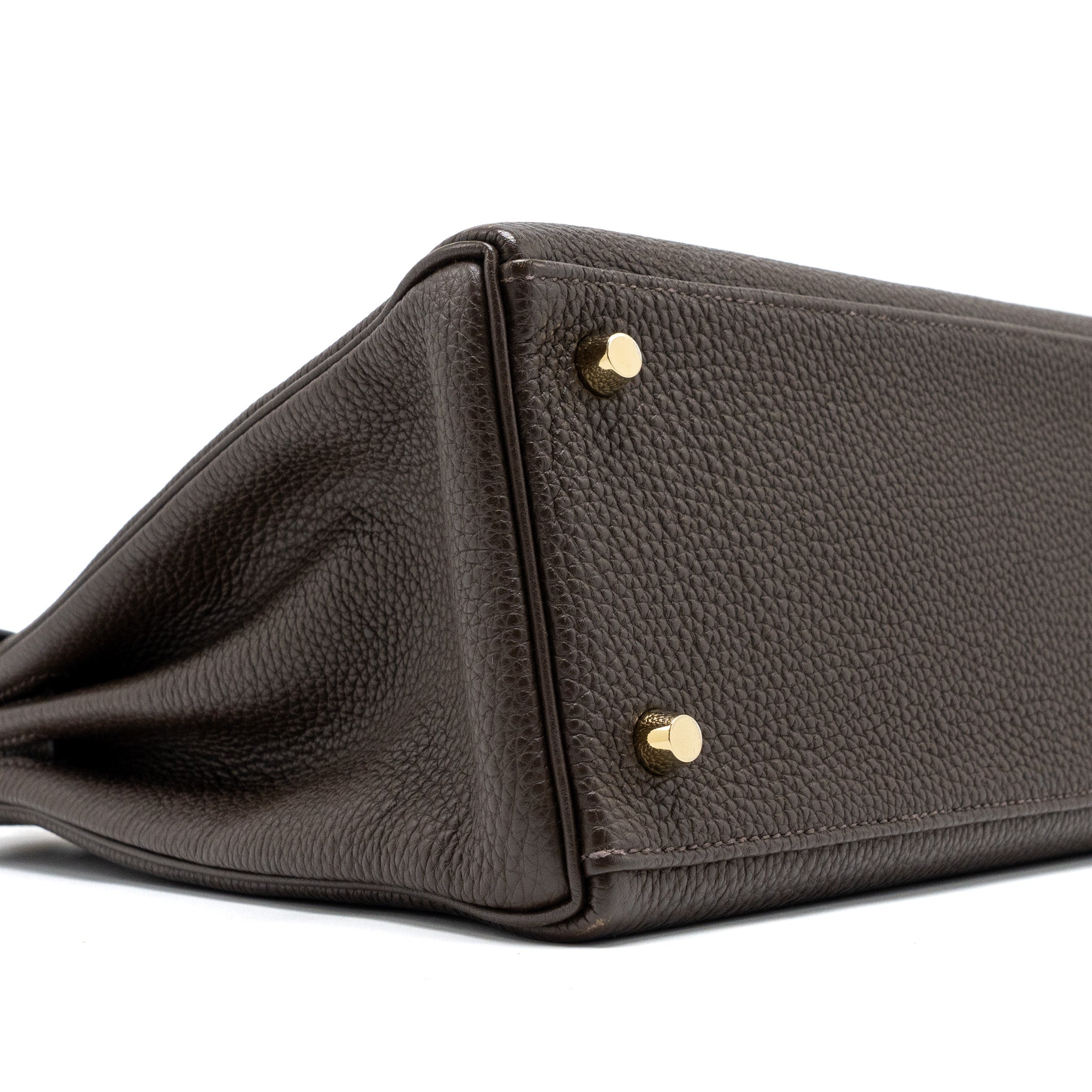 Hermes kelly 28 togo C4 Ecorce GHW stamp Square R - Image 7