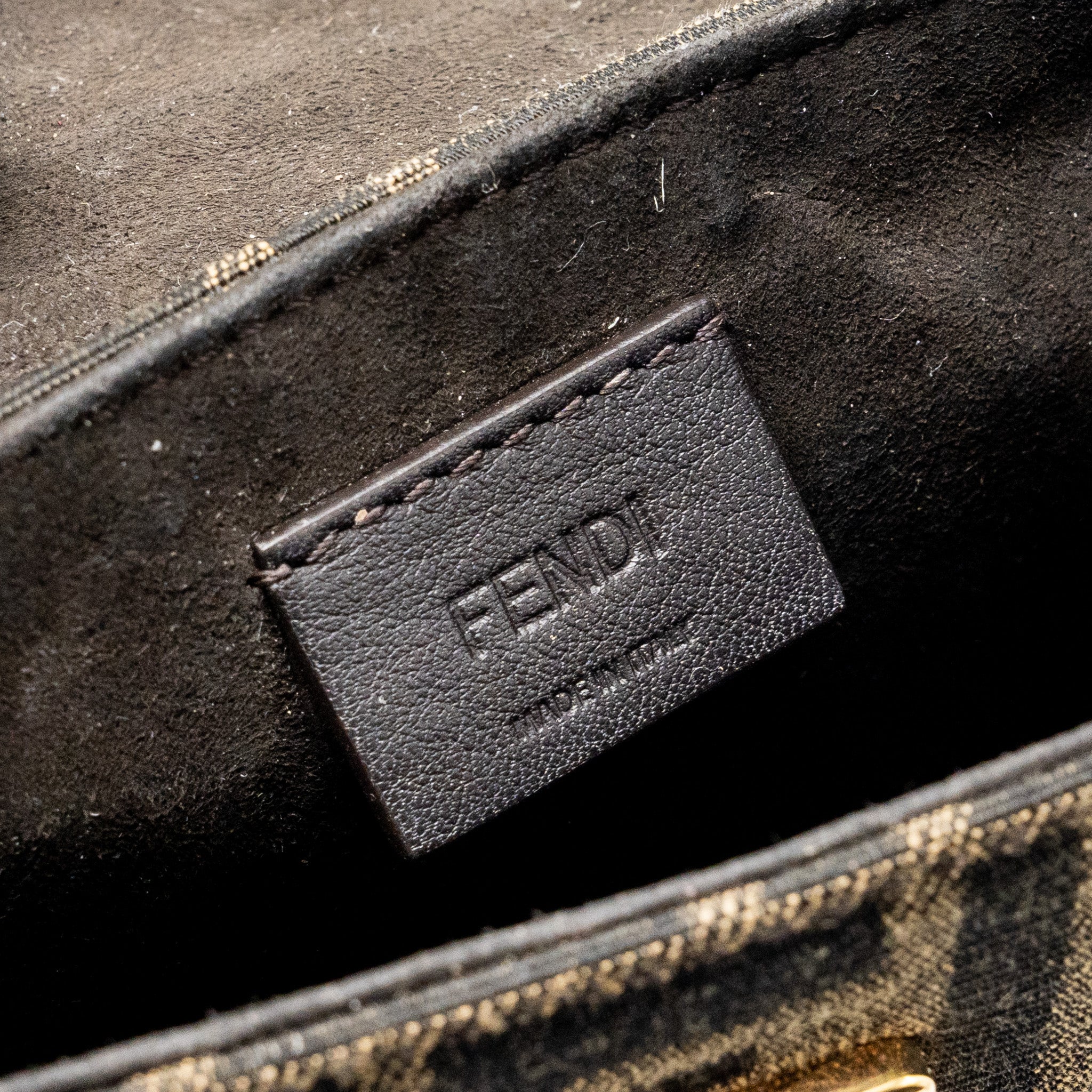 FENDI Mini cookie bag FF Fabric jacquard GHW - Image 13