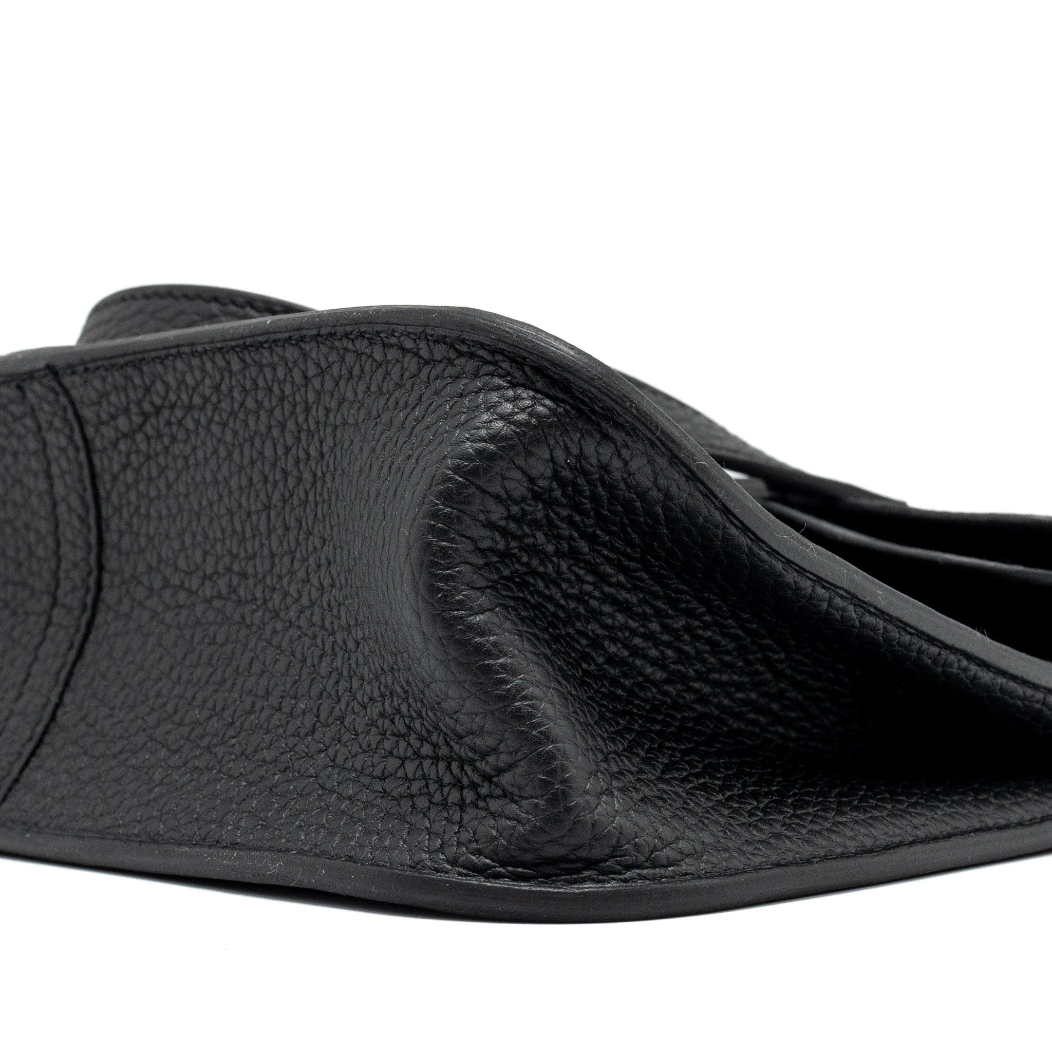 Hermes halzan 25 clemence Black GHW stamp B - Image 13