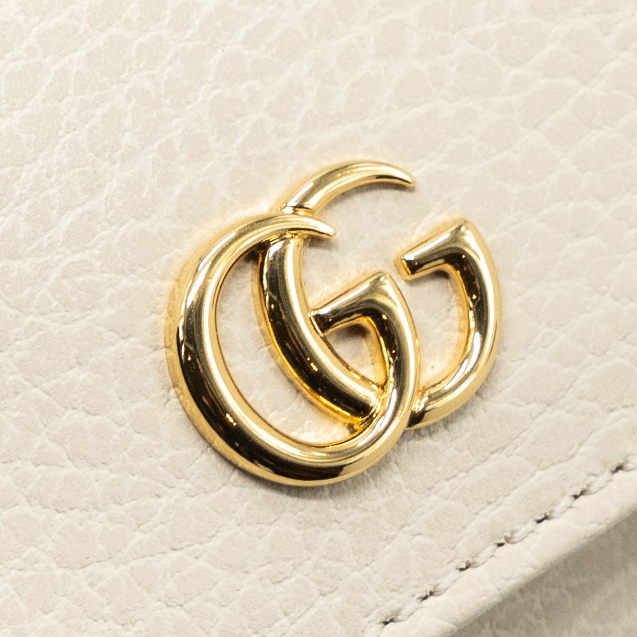 Gucci Ophidia Key Case Calfskin White GHW - Image 7