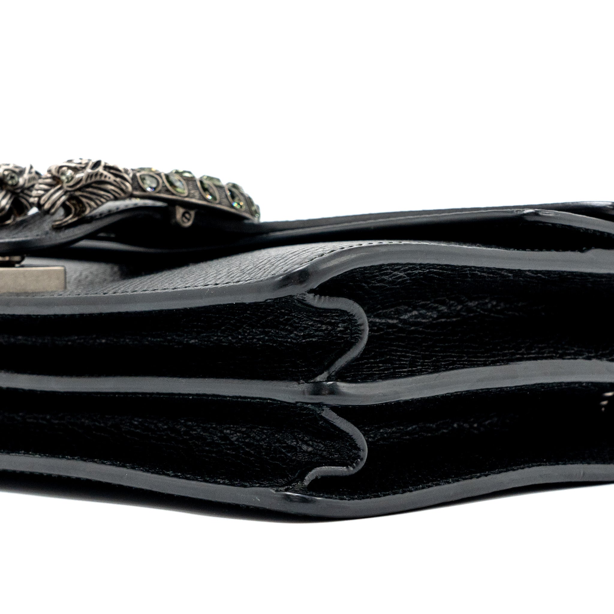 Gucci Dionysus Shoulder Bag Calfskin Black Ruthenium Hardware - Image 6