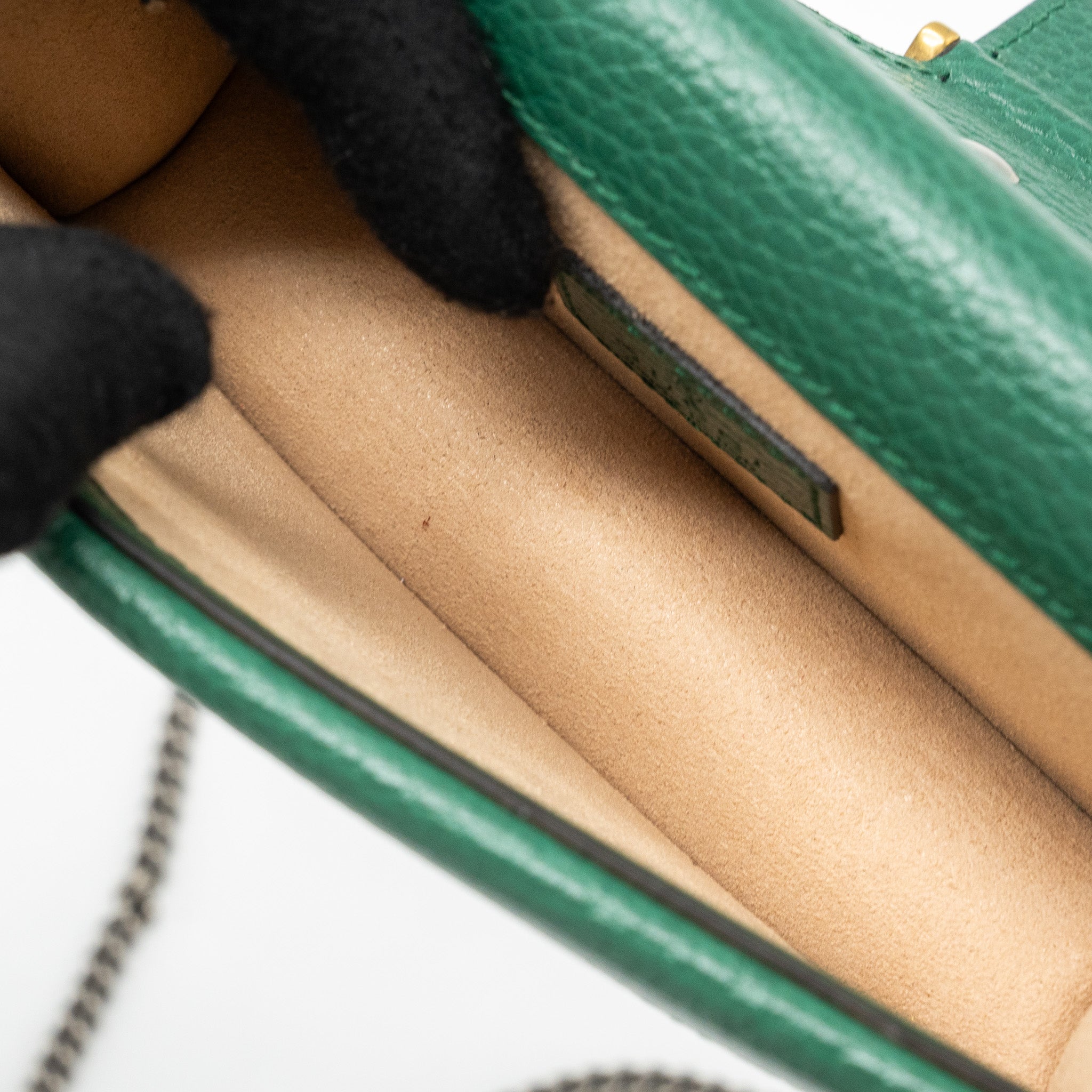 Gucci Dionysus Super Mini Leather Green GHW - Image 10