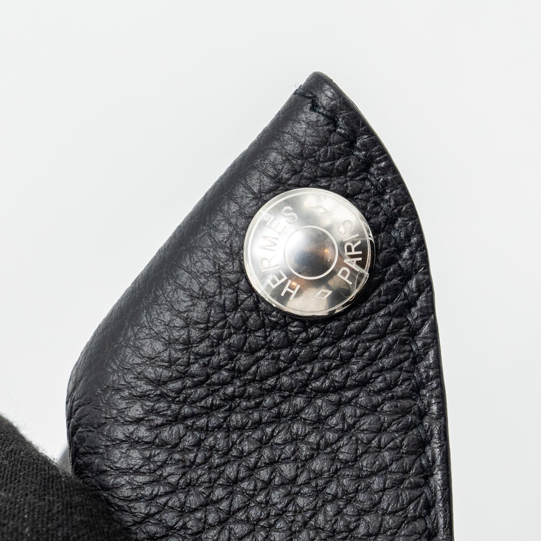 Hermes Videpoches togo black SHW stamp B - Image 10