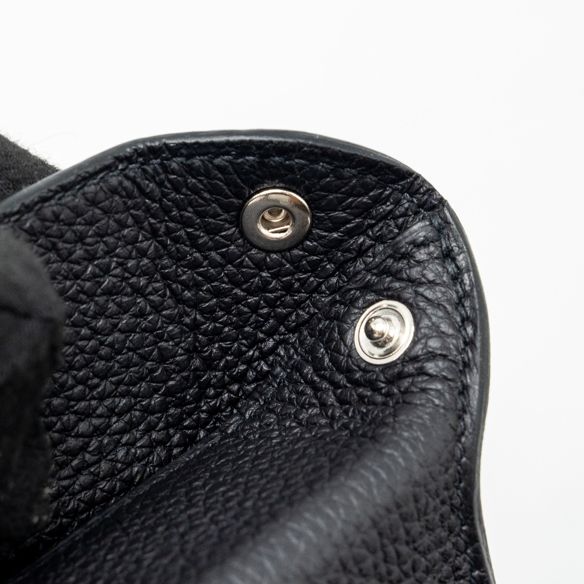 Hermes Videpoches togo black SHW stamp B - Image 11