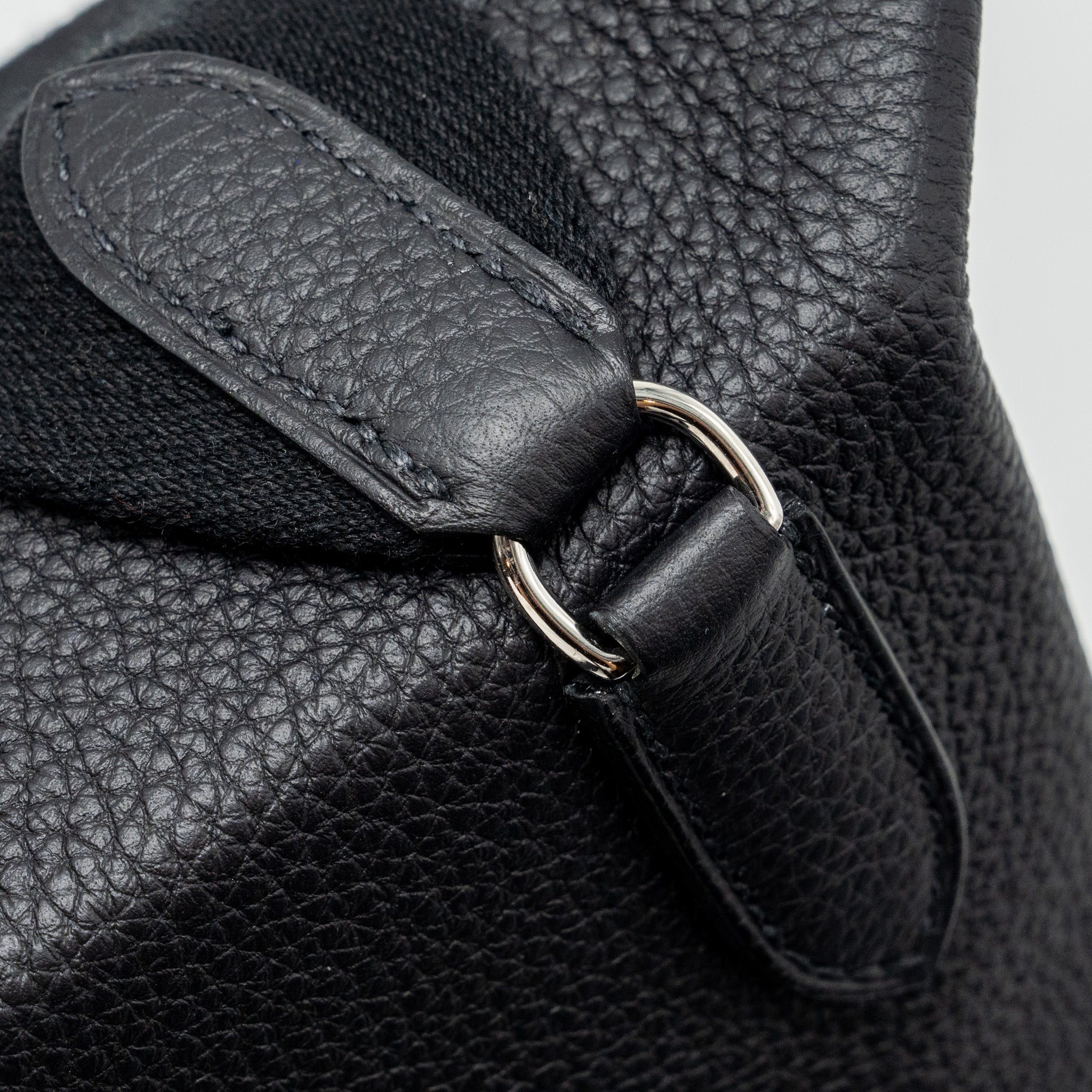 Hermes Videpoches togo black SHW stamp B - Image 14