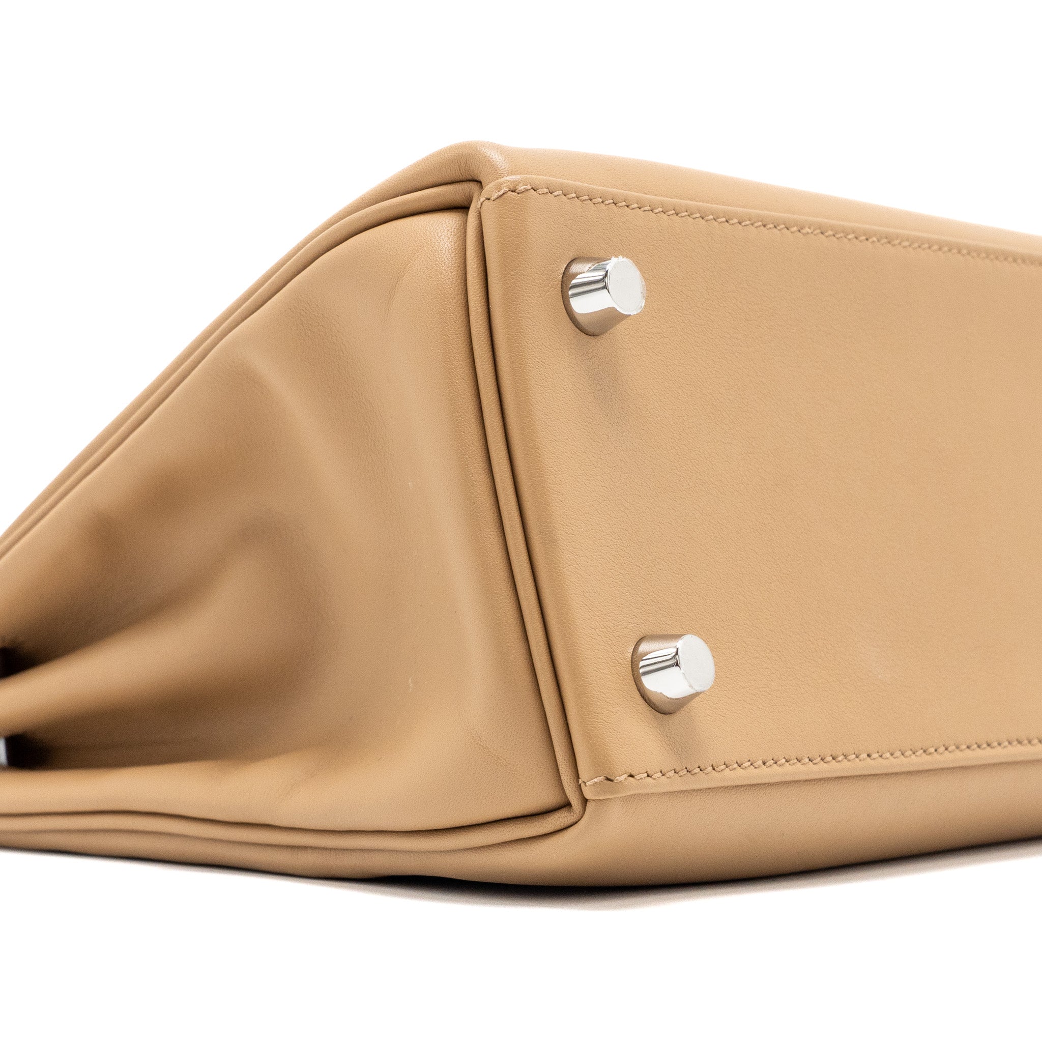 Hermes Kelly 25 colormatic swift chai / blue brume / lime / mauve Sylvestre SHW stamp U - Image 7