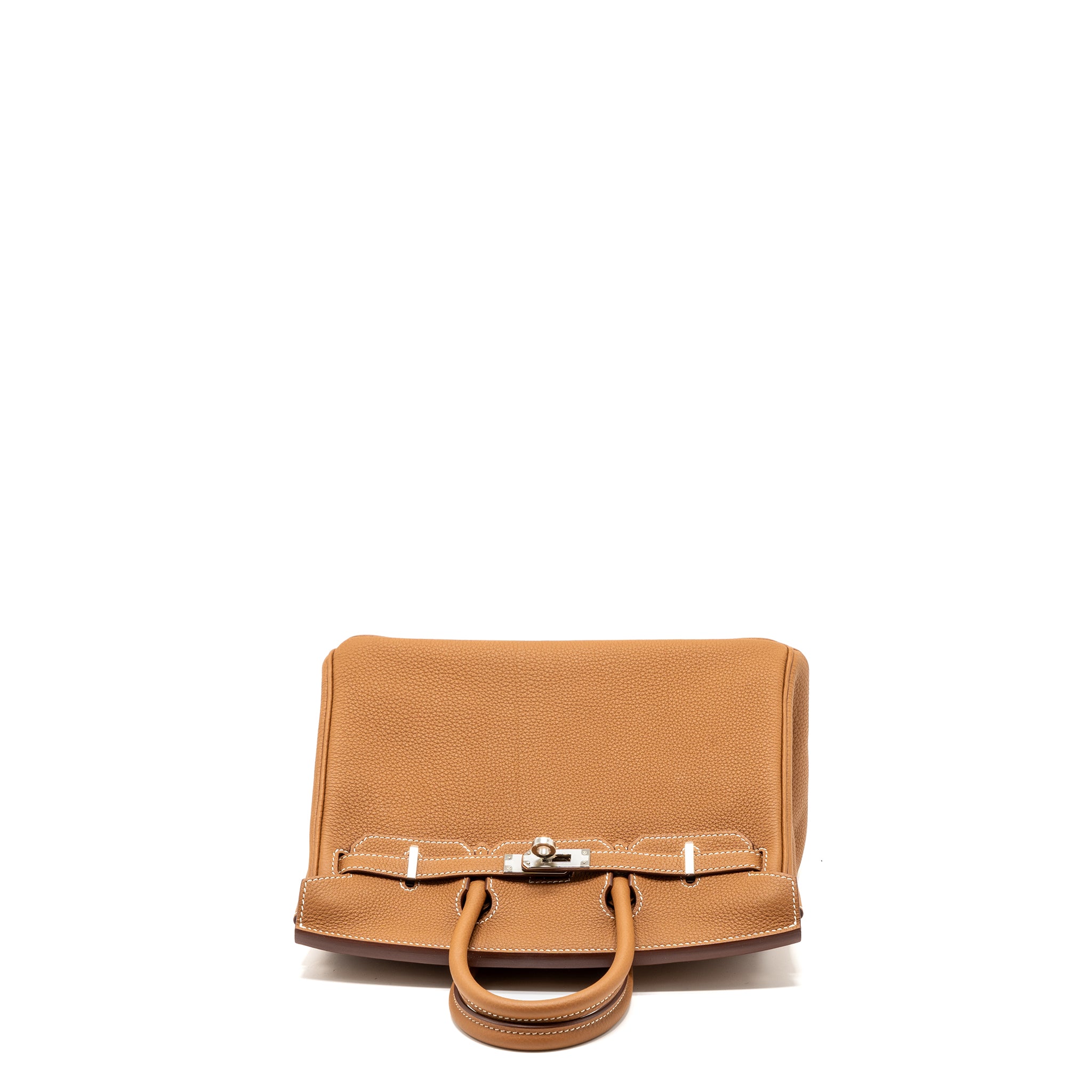 Hermes Birkin 25 Togo Gold SHW Stamp Z - Image 5