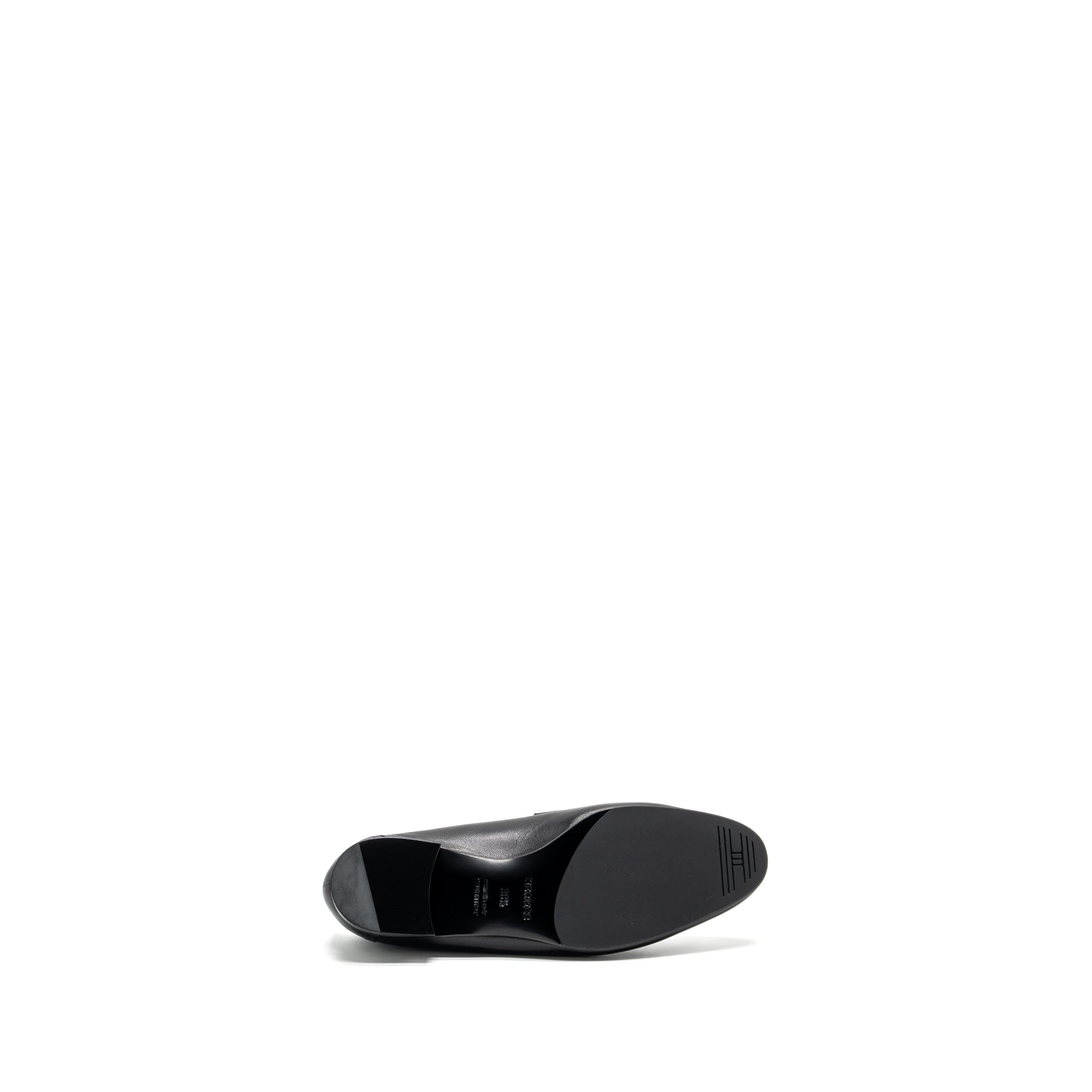 Hermes Size 38.5 Mocassins Royal Loafer Black GHW - Image 6