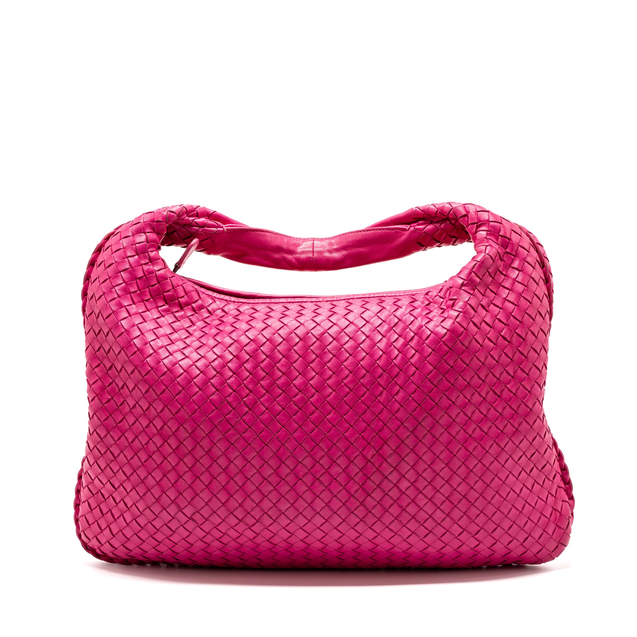 Bottega veneta intrecciato large shoulder bag Nappa pink SHW - Image 2