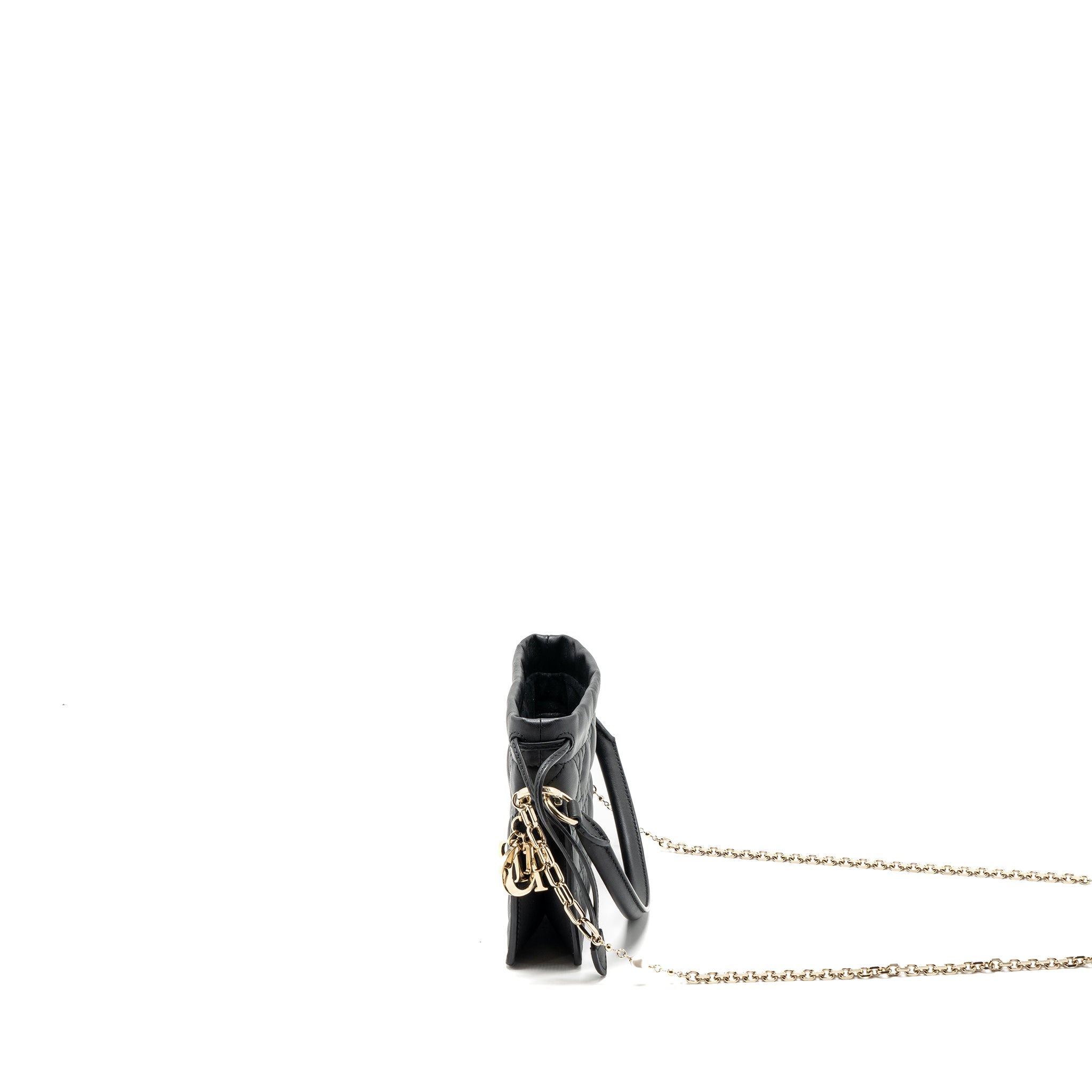 Dior milly crossbody bag lambskin black LGHW - Image 4