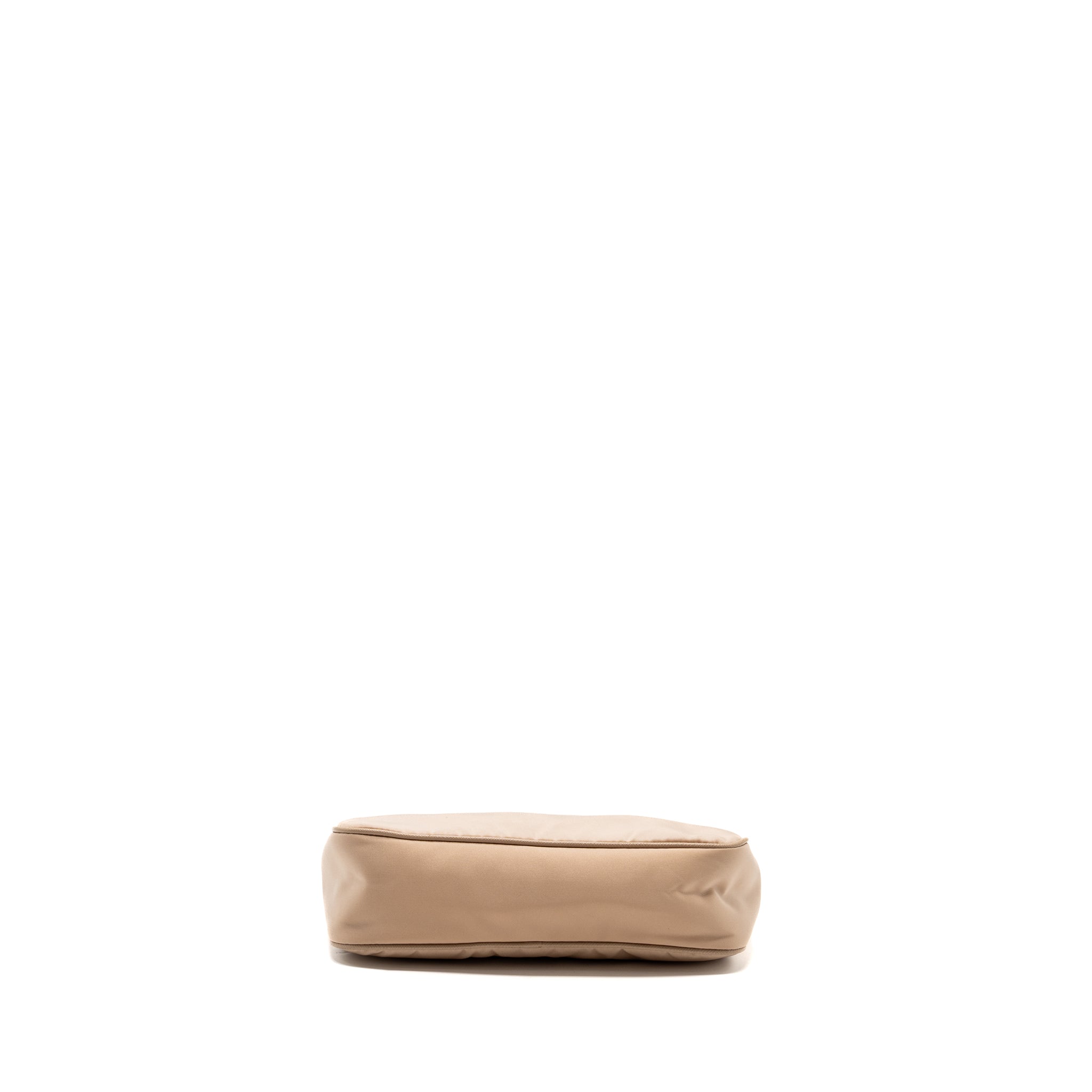 Prada Re-edition 2005 Shoulder Bag Re-Nylon Beige SHW - Image 5