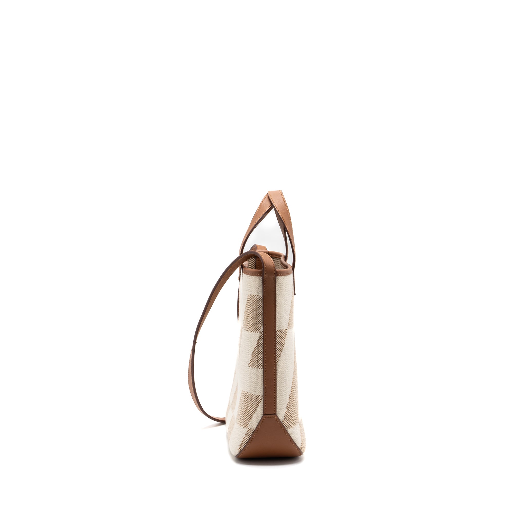 Hermes Cabas H En Biais 27 Bag Naturel/Gold Stamp Z - Image 3