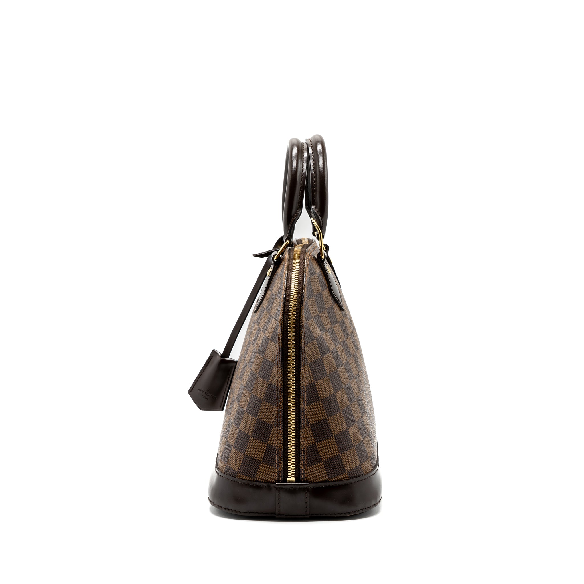 Louis Vuitton Alma PM Damier Ebene GHW - Image 3