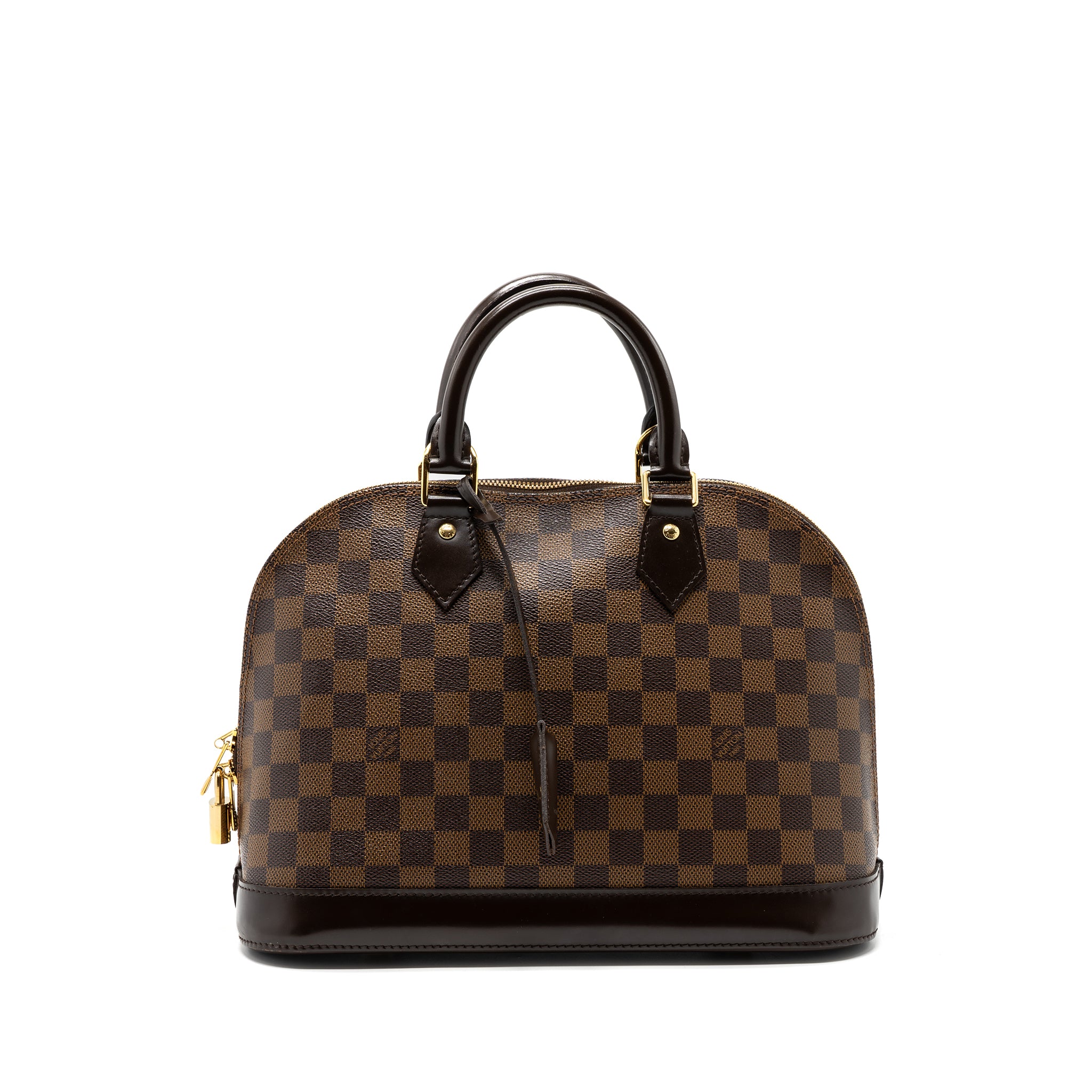 Louis Vuitton Alma PM Damier Ebene GHW - Image 4