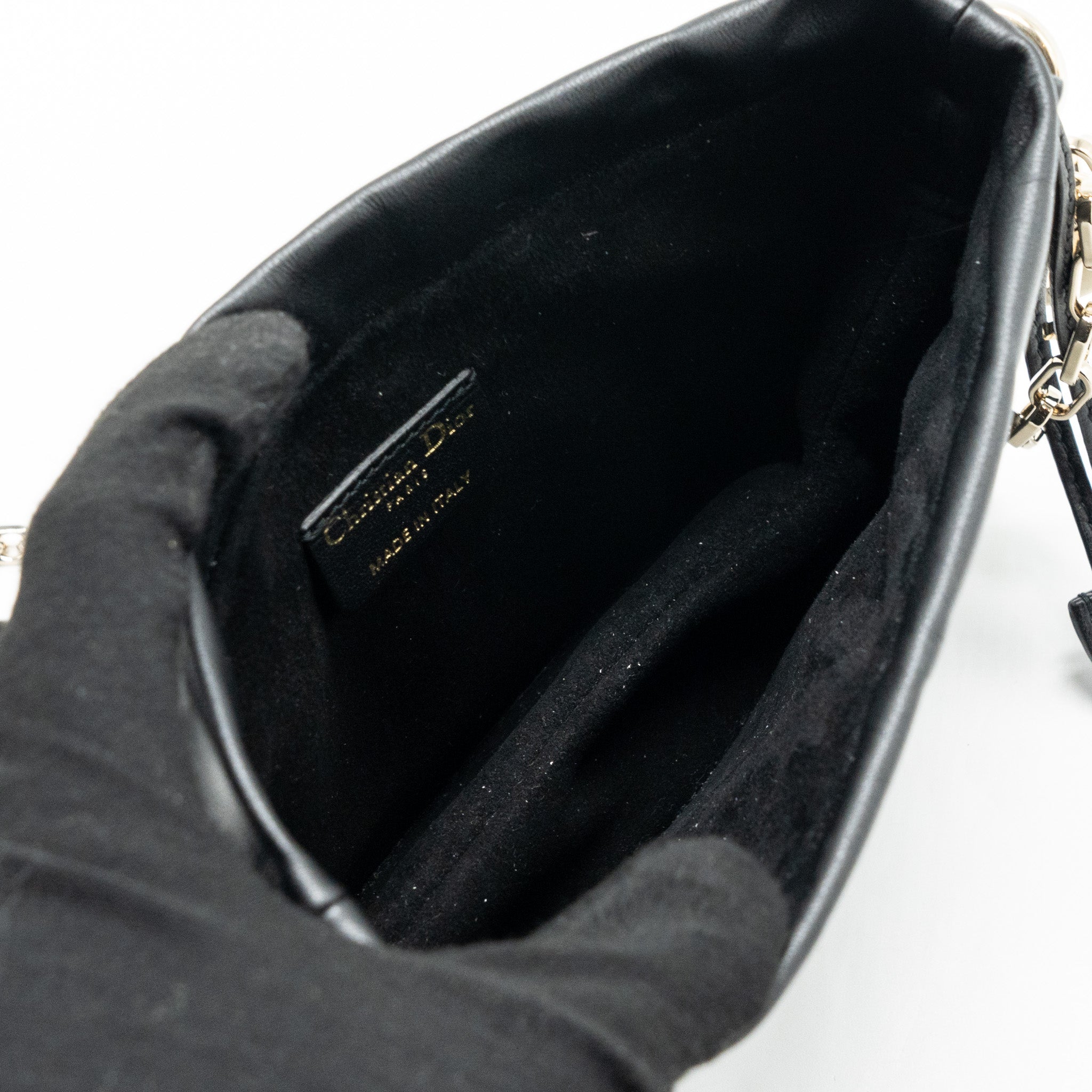 Dior milly crossbody bag lambskin black LGHW - Image 9