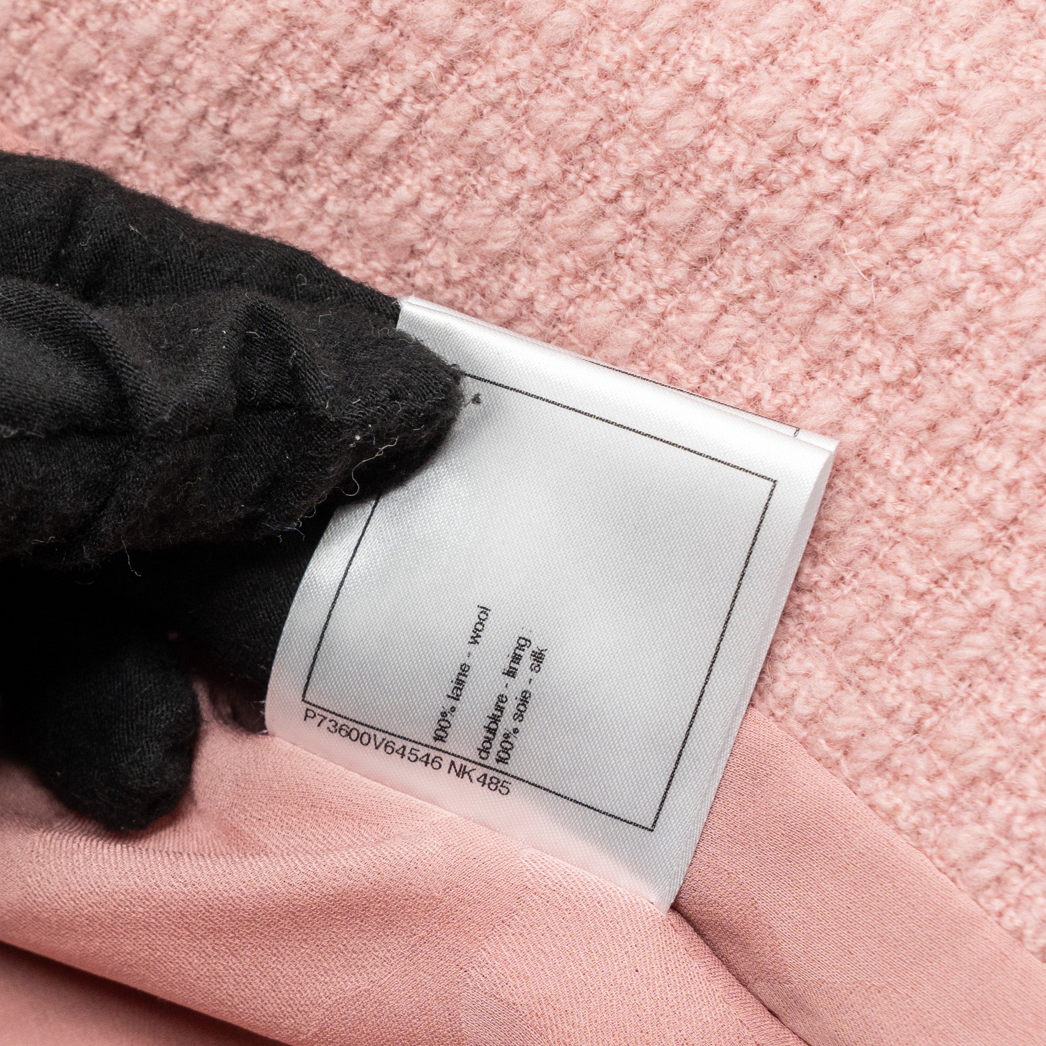 Chanel size 34 22K jacket wool light pink - Image 9