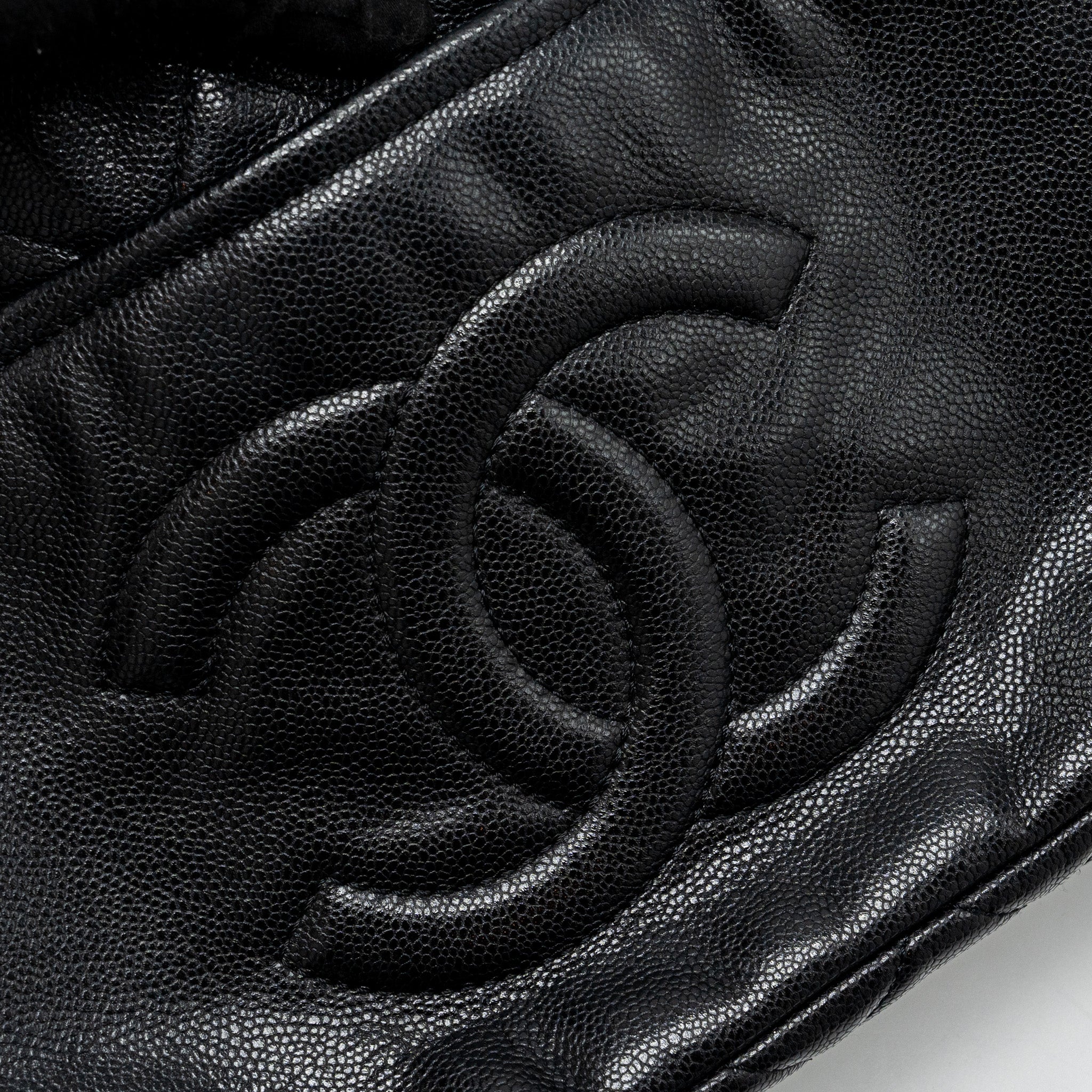 Chanel mattresses chain tote bag caviar black SHW - Image 8