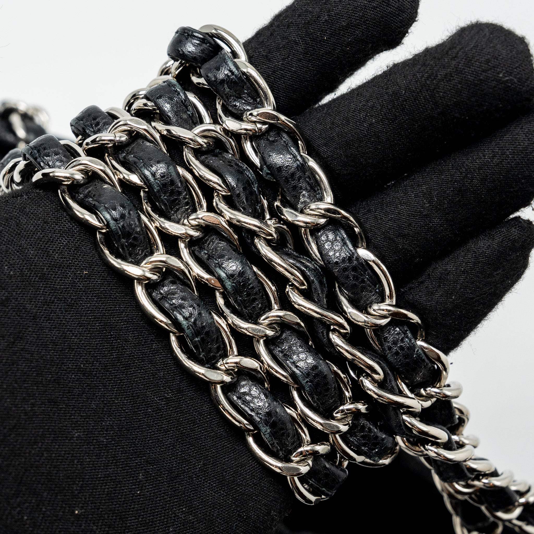 Chanel mattresses chain tote bag caviar black SHW - Image 10