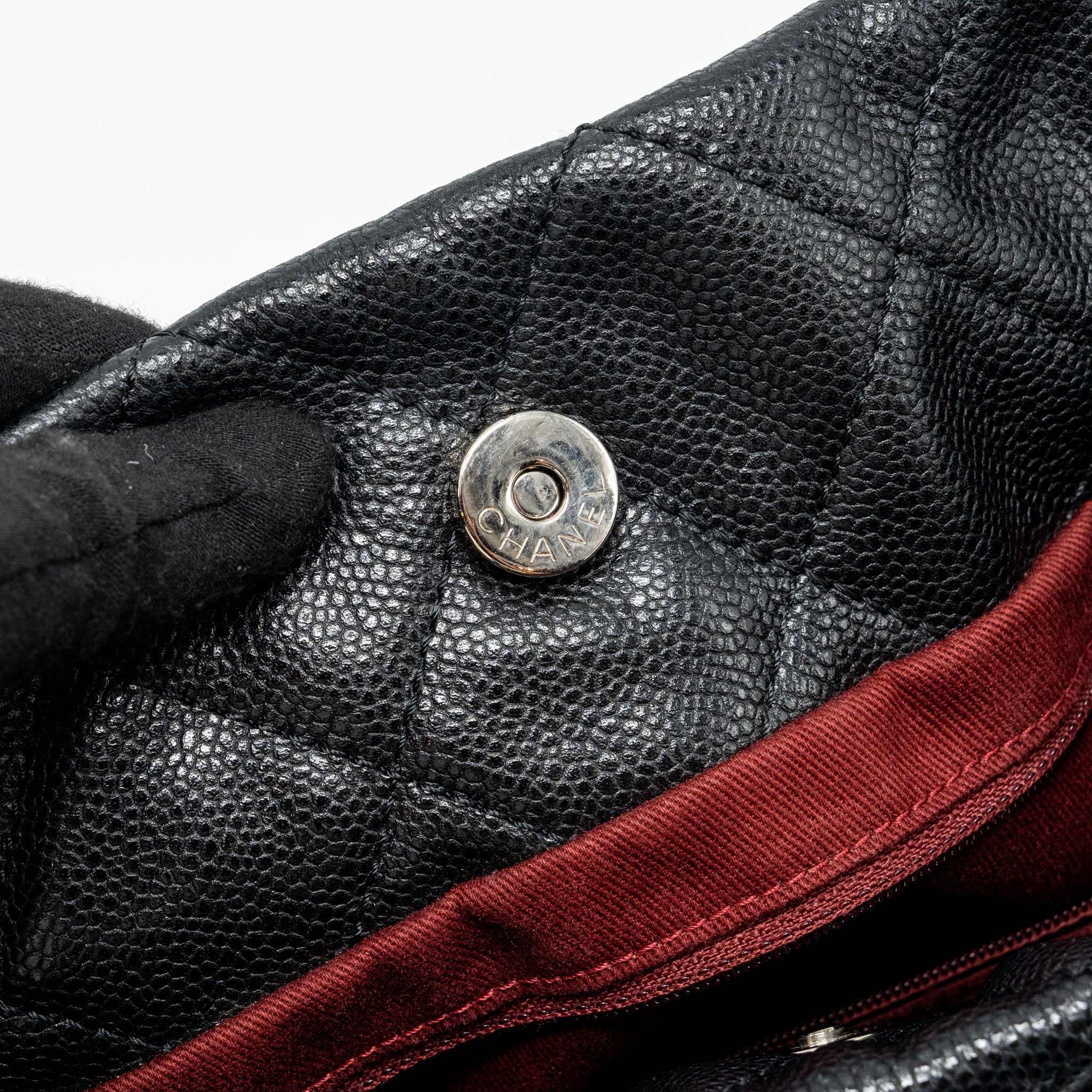 Chanel mattresses chain tote bag caviar black SHW - Image 14