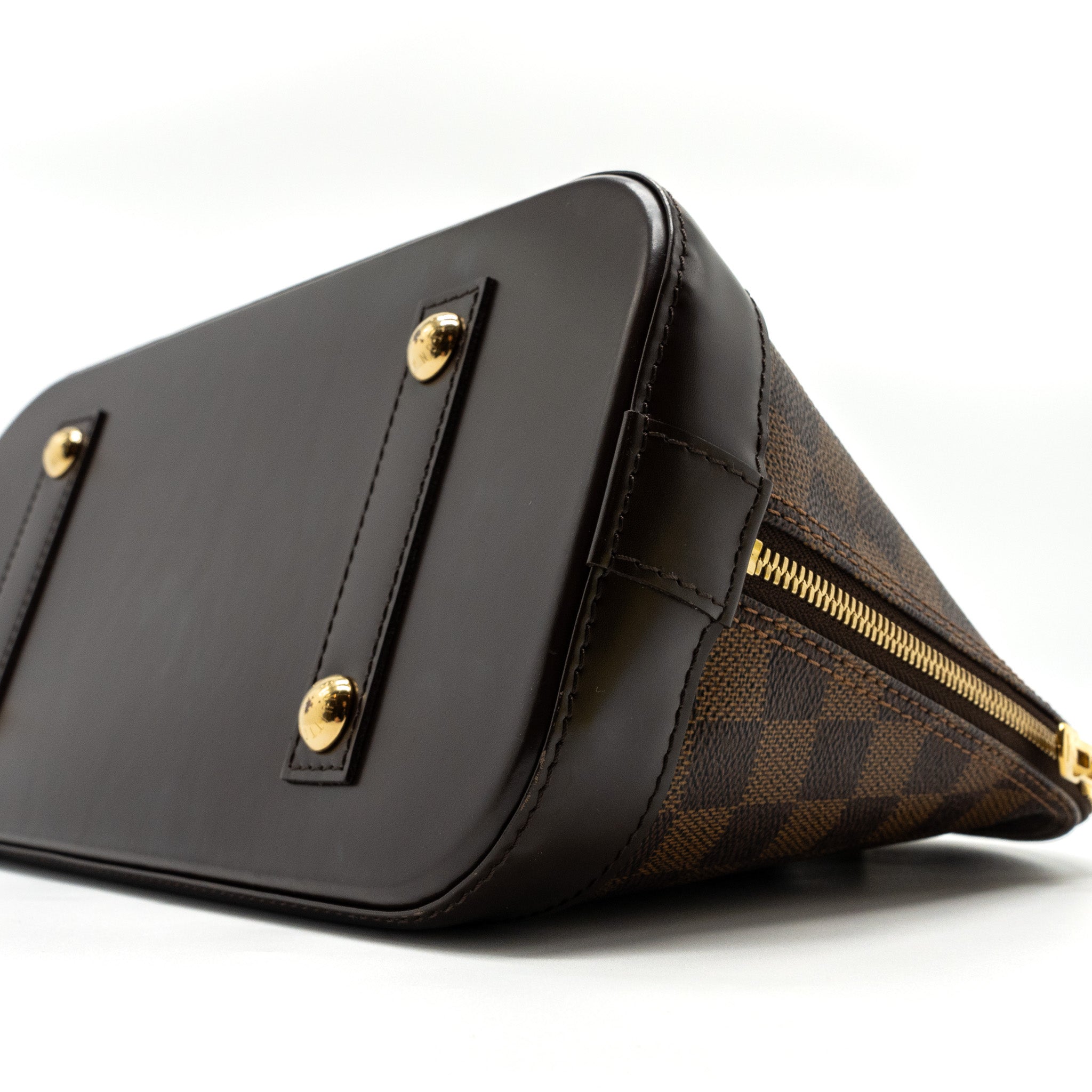 Louis Vuitton Alma PM Damier Ebene GHW - Image 7