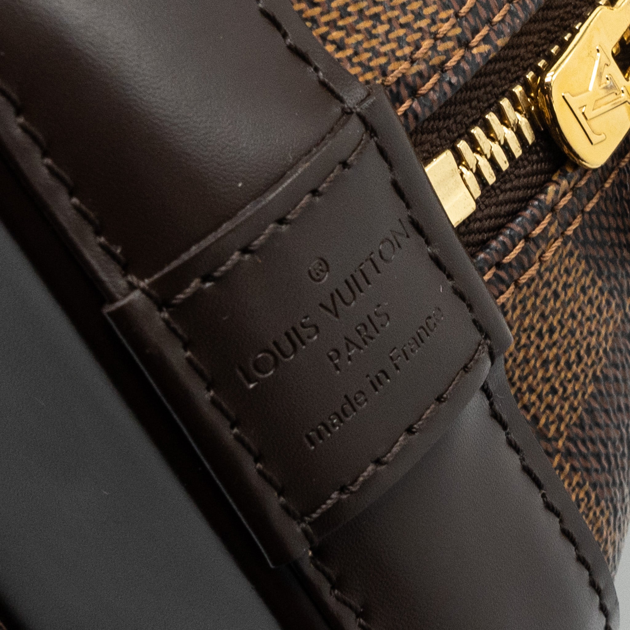 Louis Vuitton Alma PM Damier Ebene GHW - Image 11