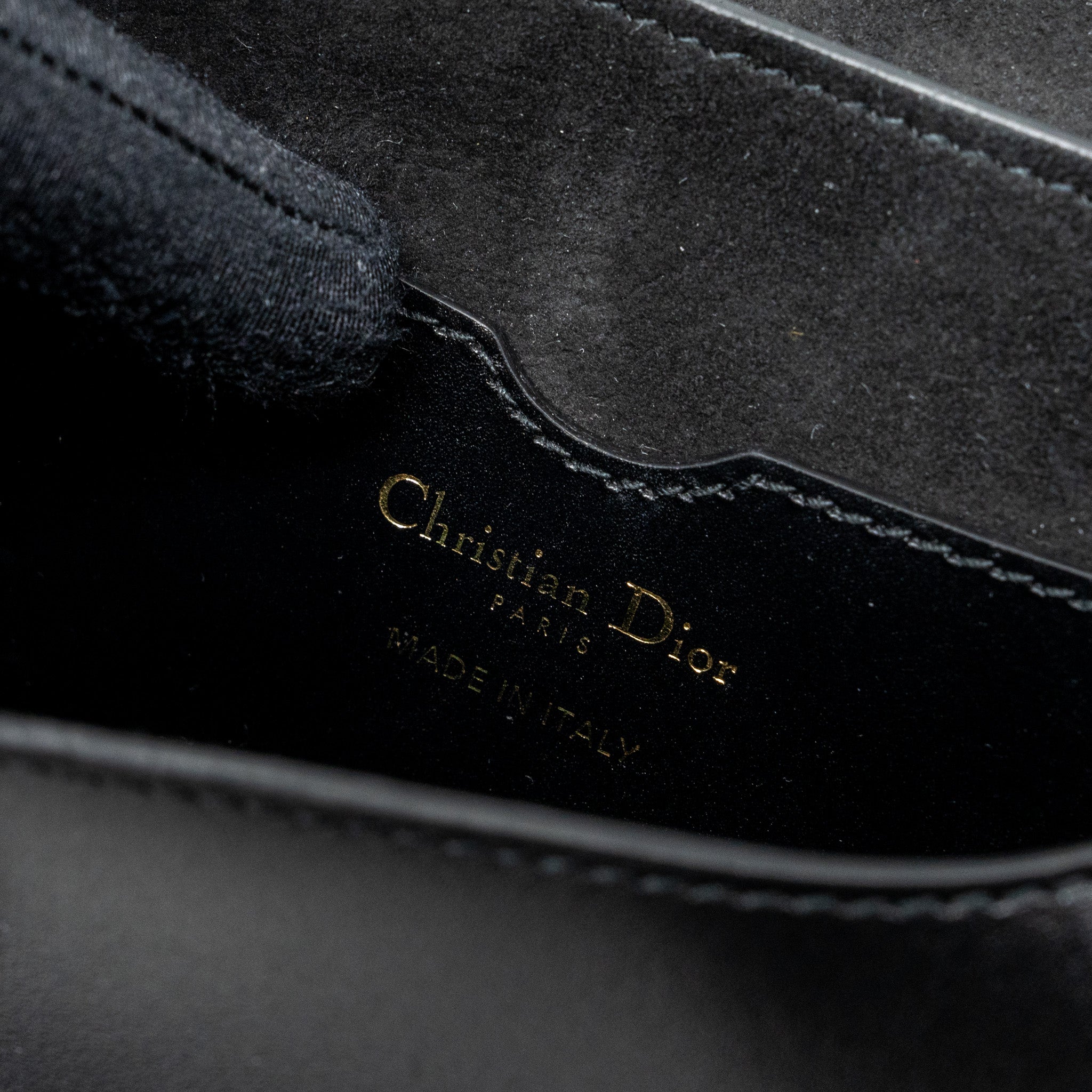 Dior Small Bobby Bag Box Calfskin Black GHW - Image 11