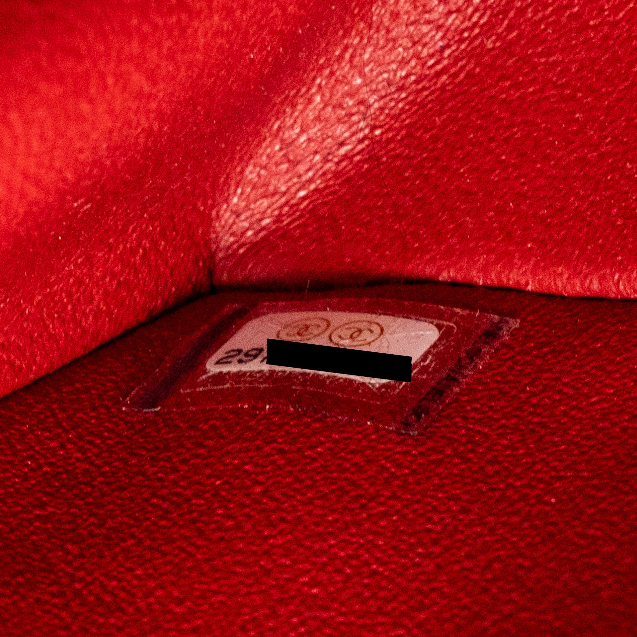 Chanel mini 2.55 Reissue flap bag aged calfskin red GHW - Image 15