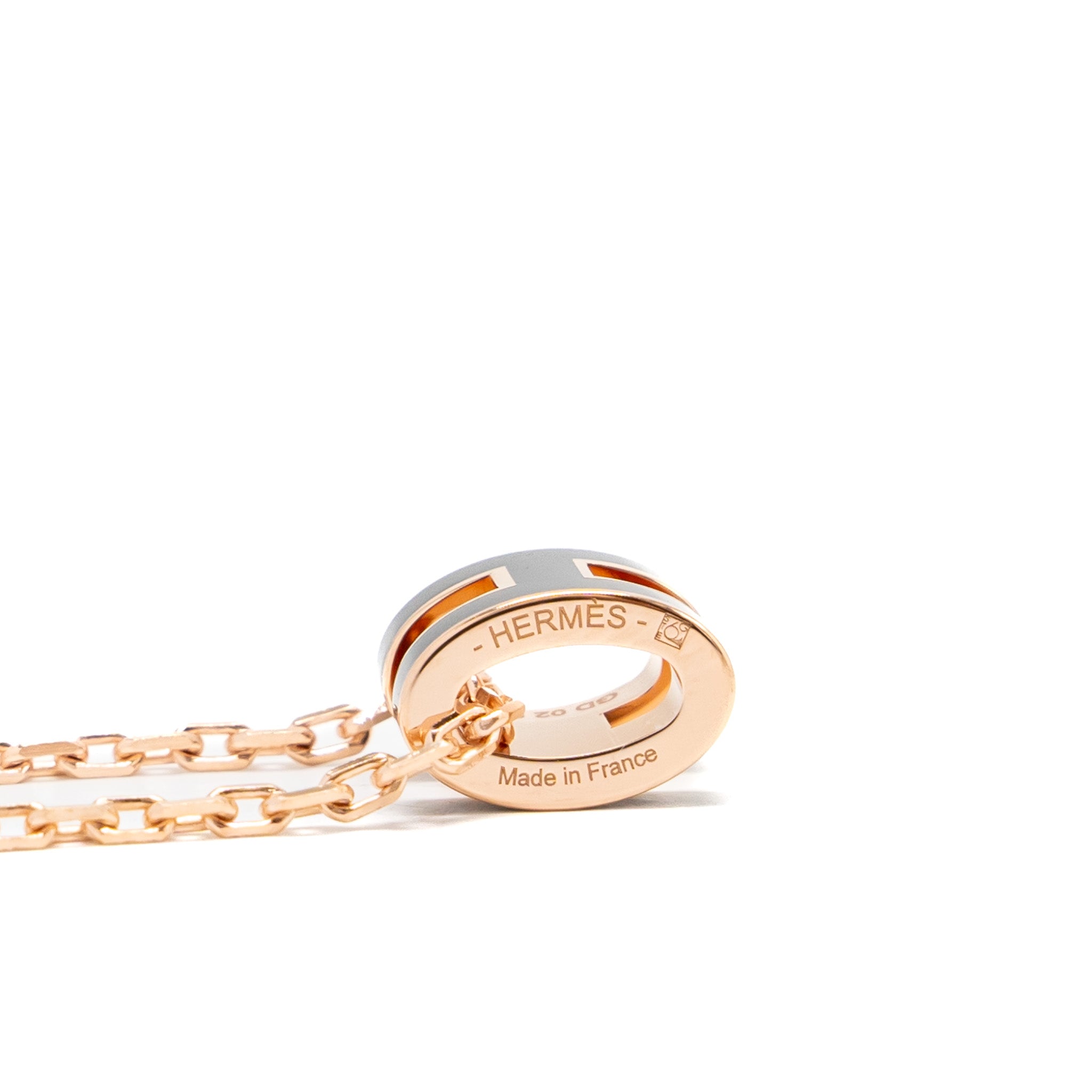 Hermes Mini Pop H Pendant BLACK RGHW - Image 4